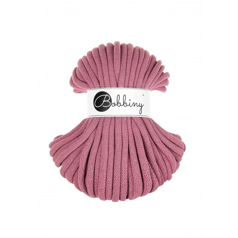 bobbiny jumbo braided cord - blossom 9mm - 30mt | 1pc