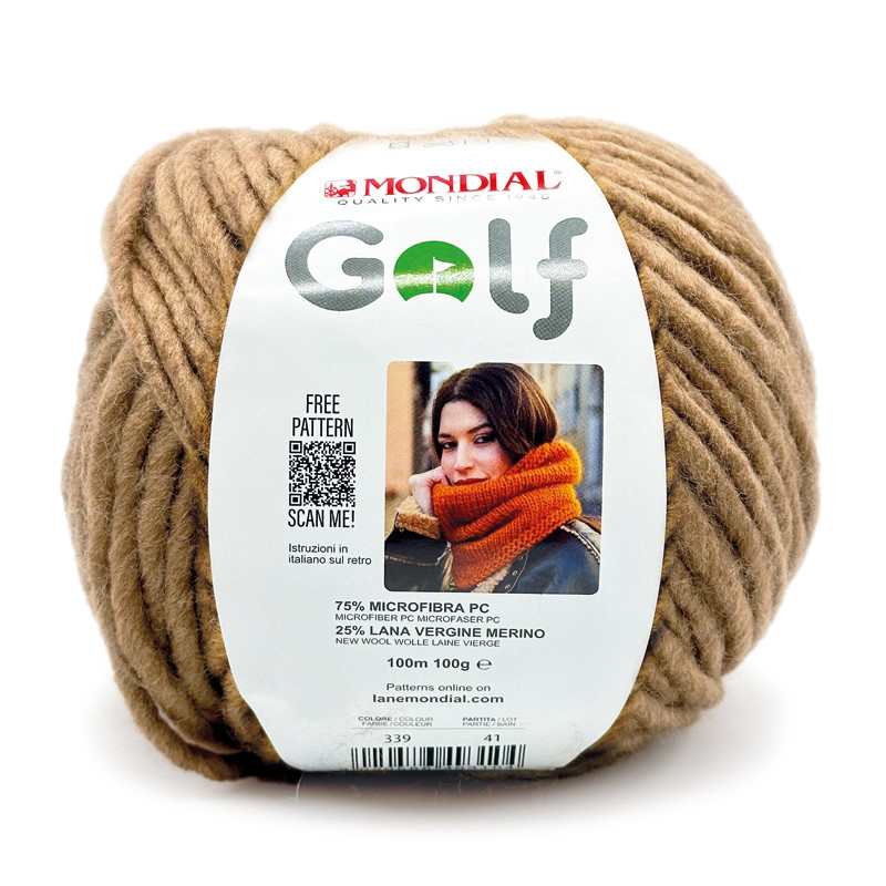 golf mondial - moka (345) - 100gr (100mt) | 1pc