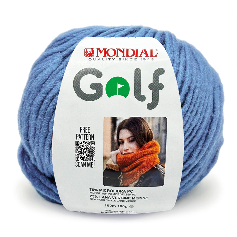 golf mondial - denim (347) - 100gr (100mt) | 1pc