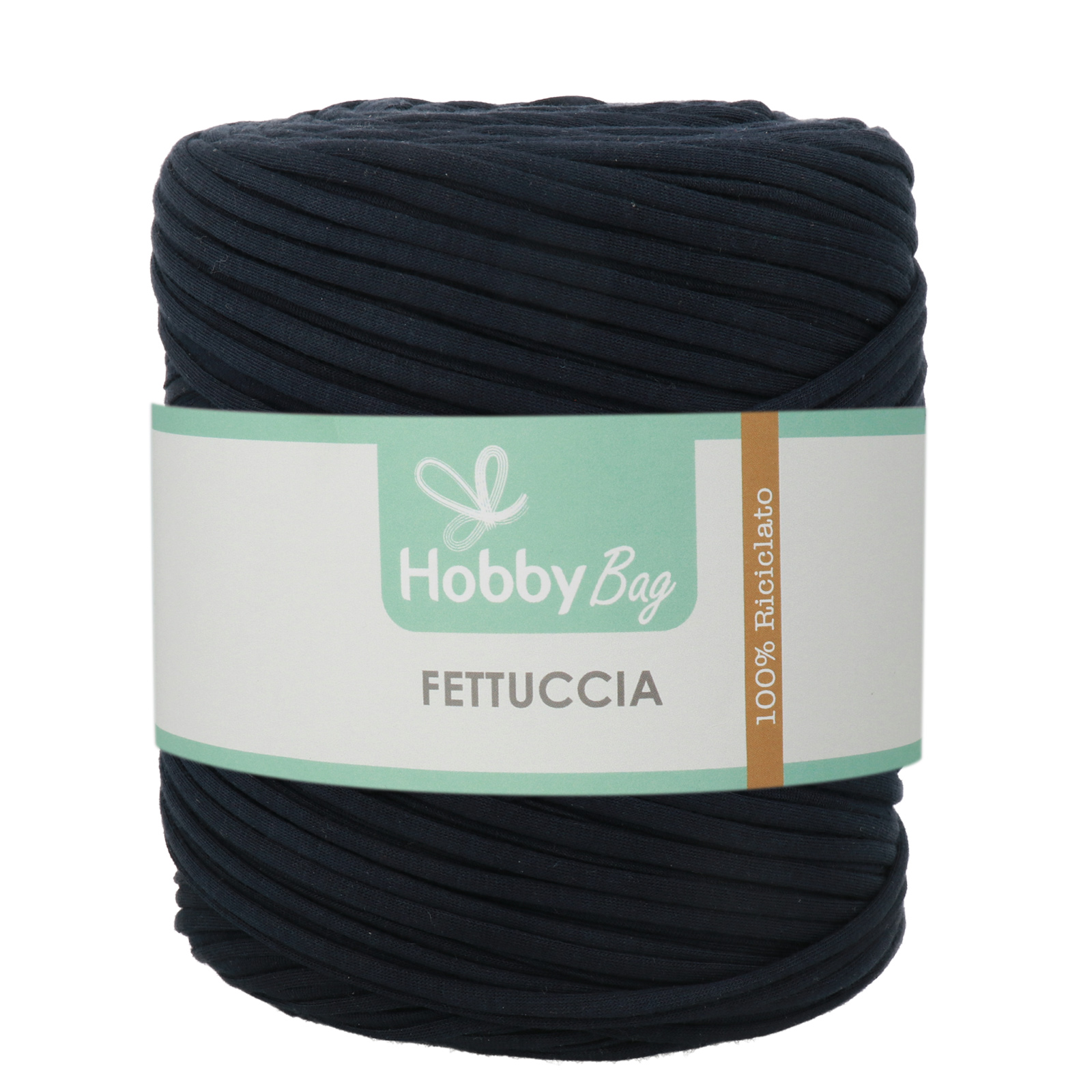 hobbybag t-shirt yarn fettuccia regular - blue galaxy - 700-900gr aprox (110-130mt) | 1pc