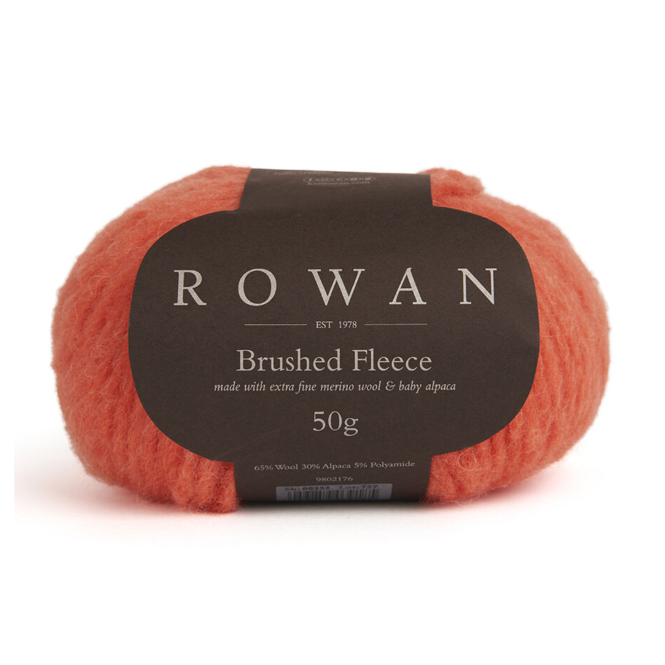 brushed fleece rowan - ness (282) - 50gr (115mt) | 1st
