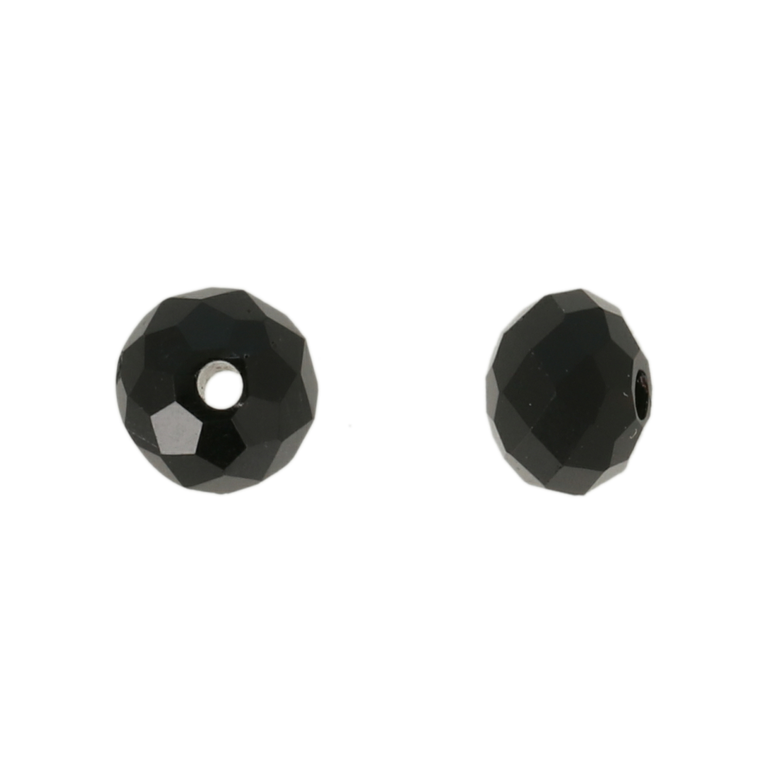 roundelle brilliant jet 6x4mm | 100st