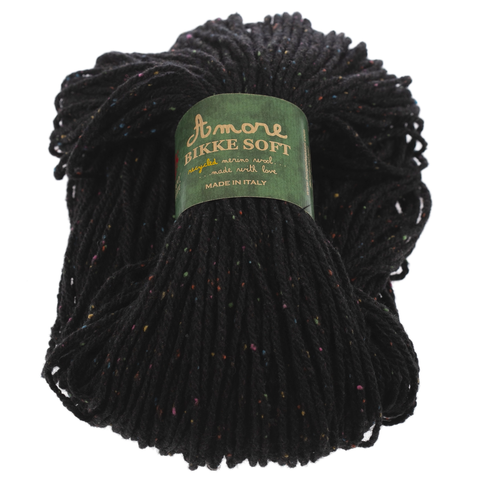 borgo de' pazzi bikke soft - black (09) - 200gr (160mt) | 1pc