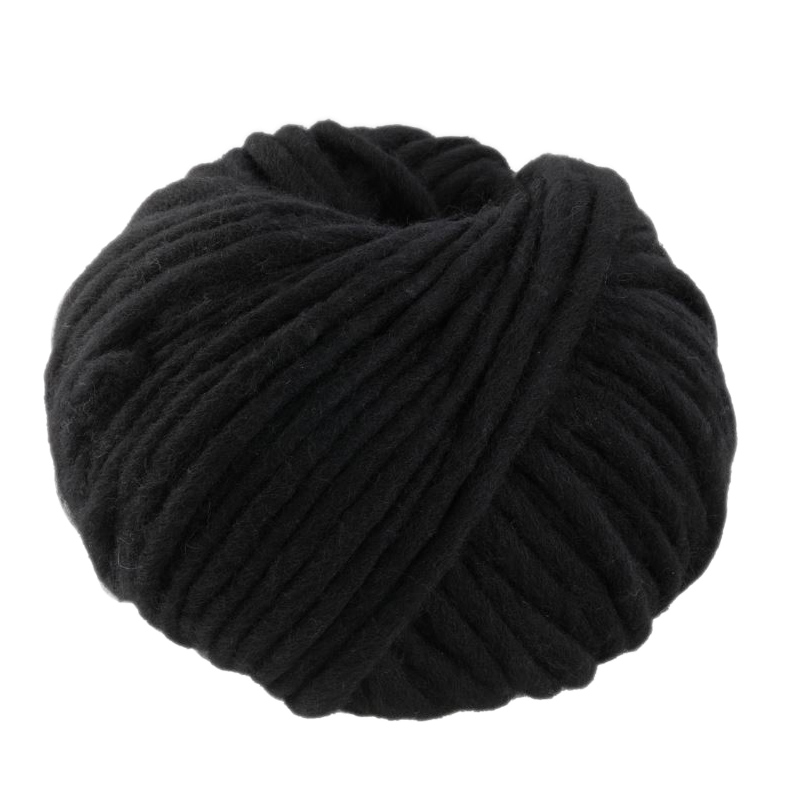 confetti lana grossa - schwarz (108) - 100gr (50mt) | 1st