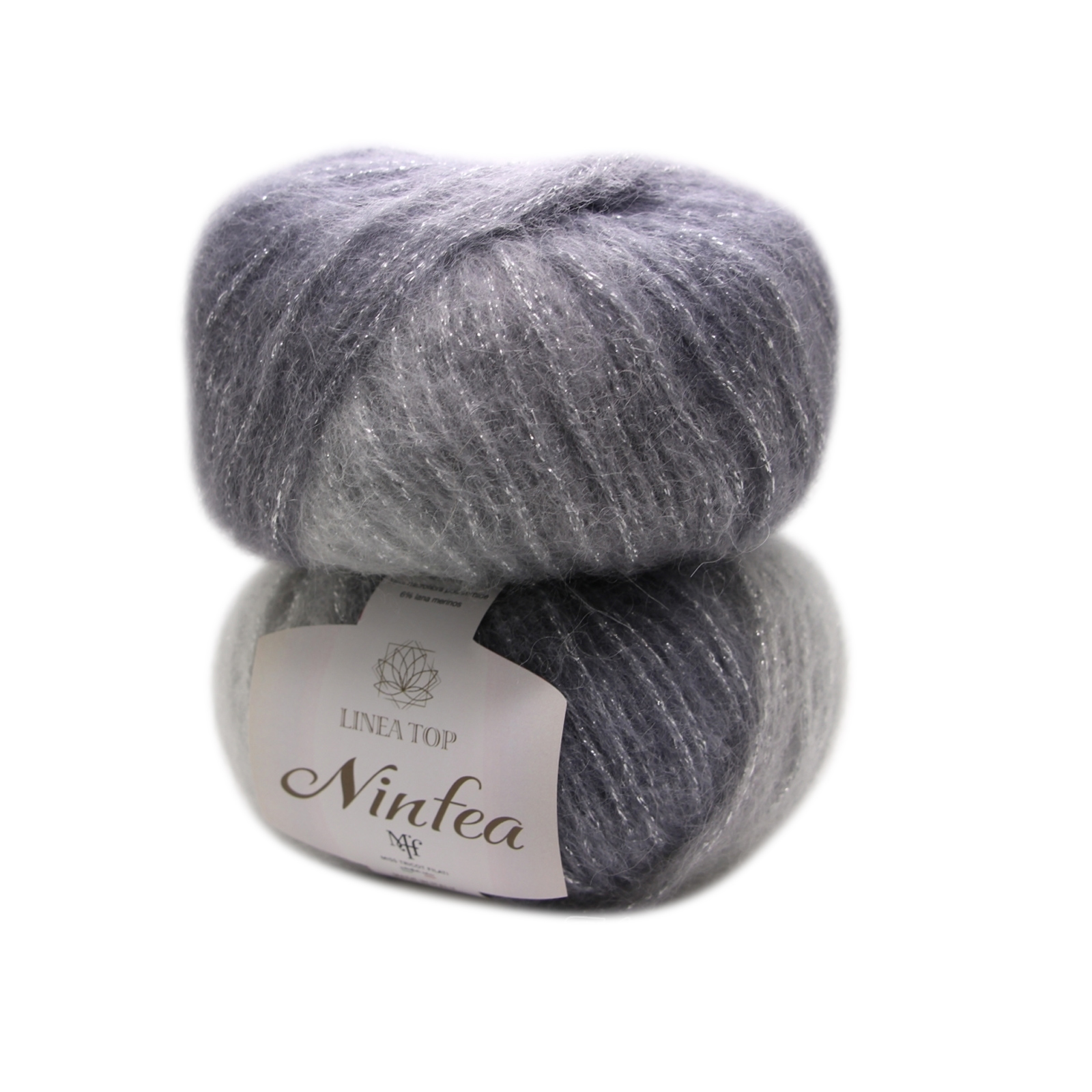 miss tricot filati ninfea grey (06) - 25gr (75mt) | 1pc