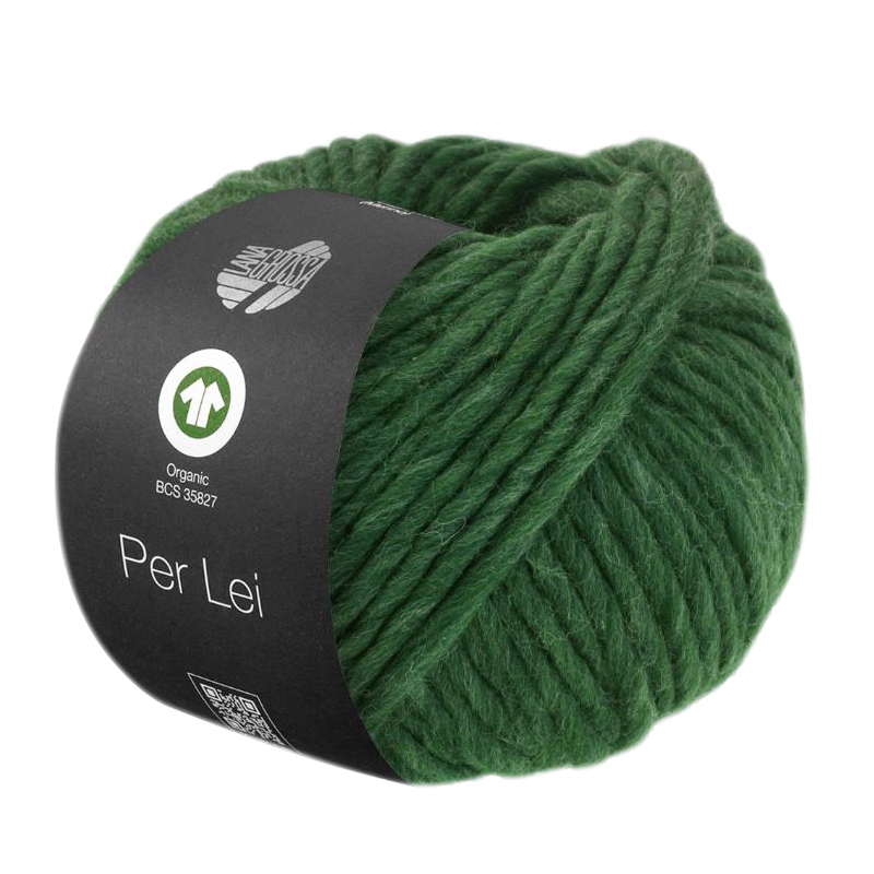 per lei lana grossa - bottle green (048) - 50gr (60mt) | 1pc