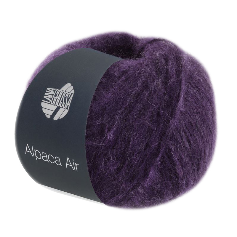 alpaca air lana grossa - dark purple (021) - 50gr (140mt) | 1pc