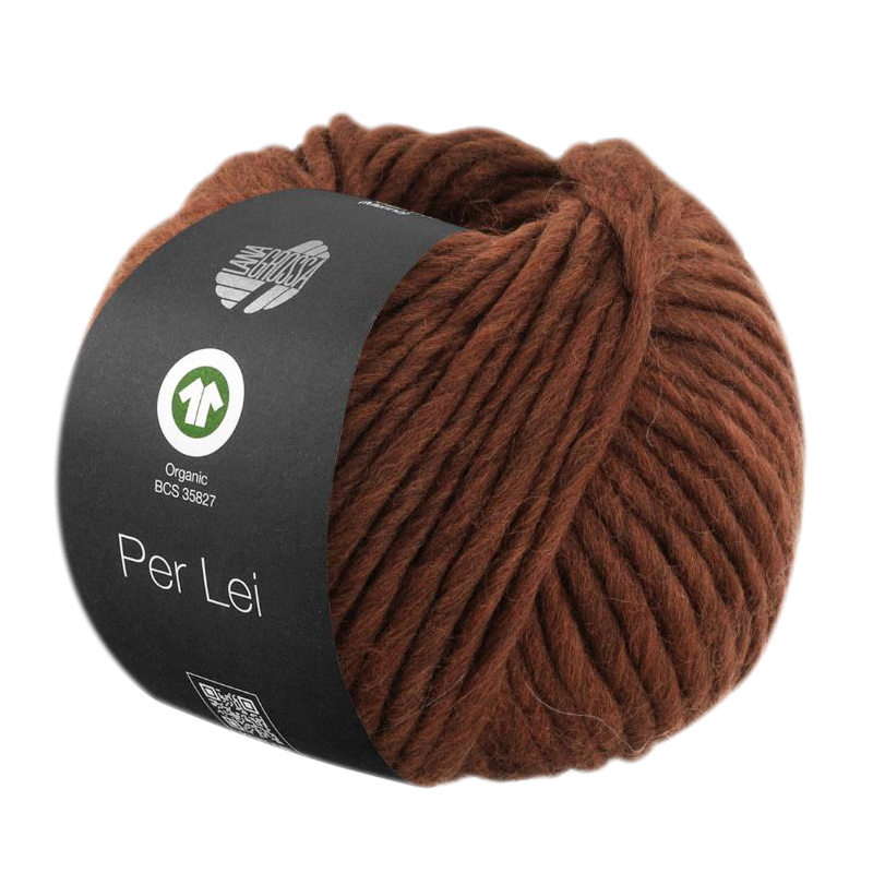 per lei lana grossa - chocolate brown (047) - 50gr (60mt) | 1pc