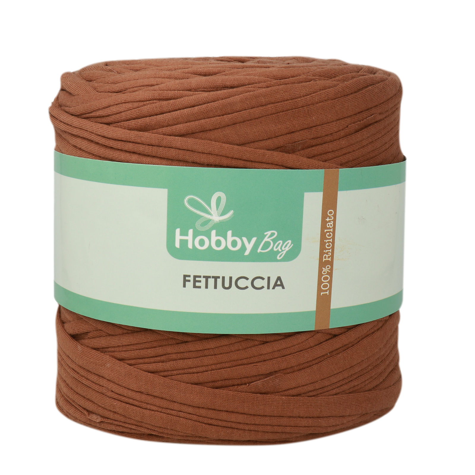 hobbybag t-shirt yarn fettuccia - deer - 600-800gr (110-130mt) | 1pc