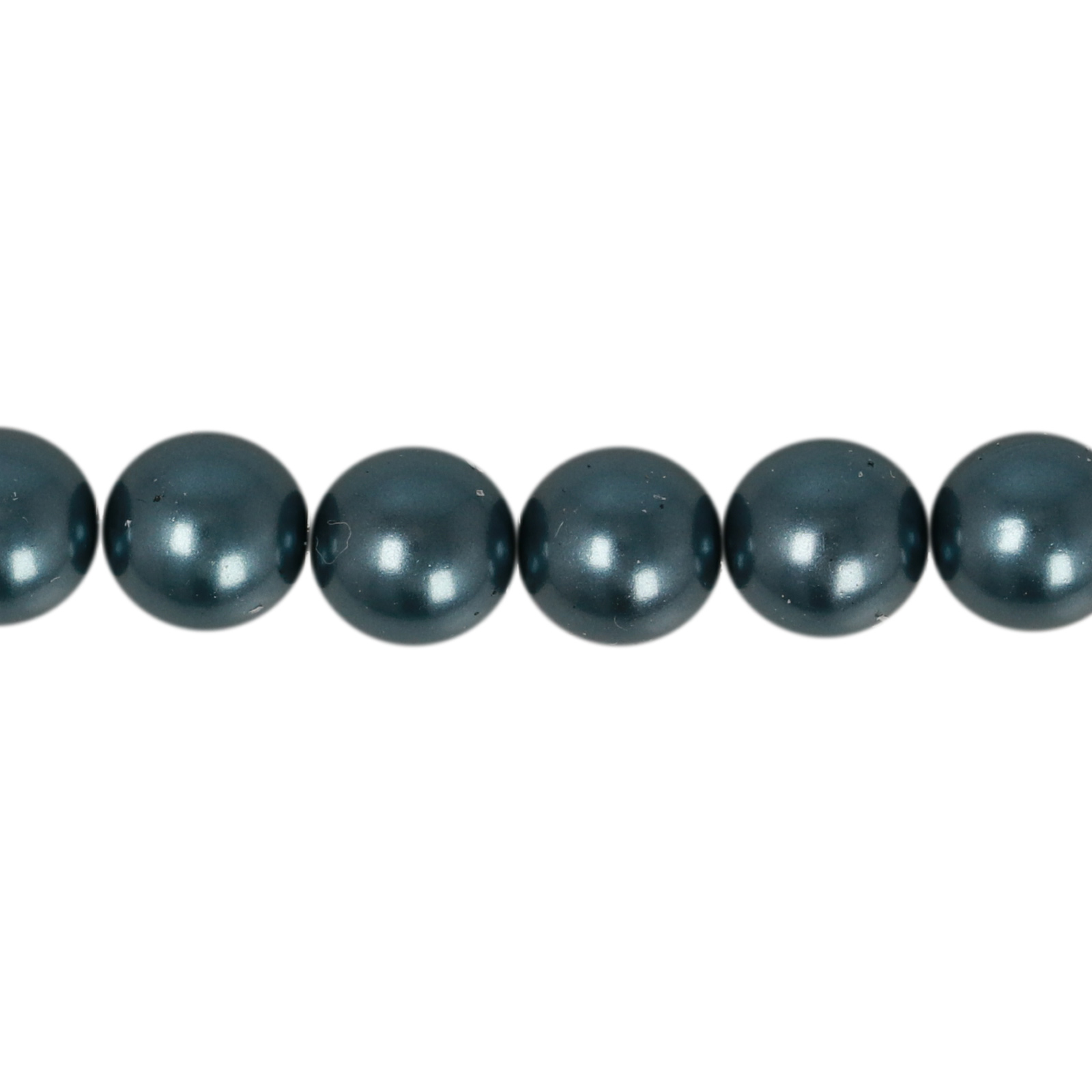 czech glass pearl beads - thaitian round 6mm | 75pc