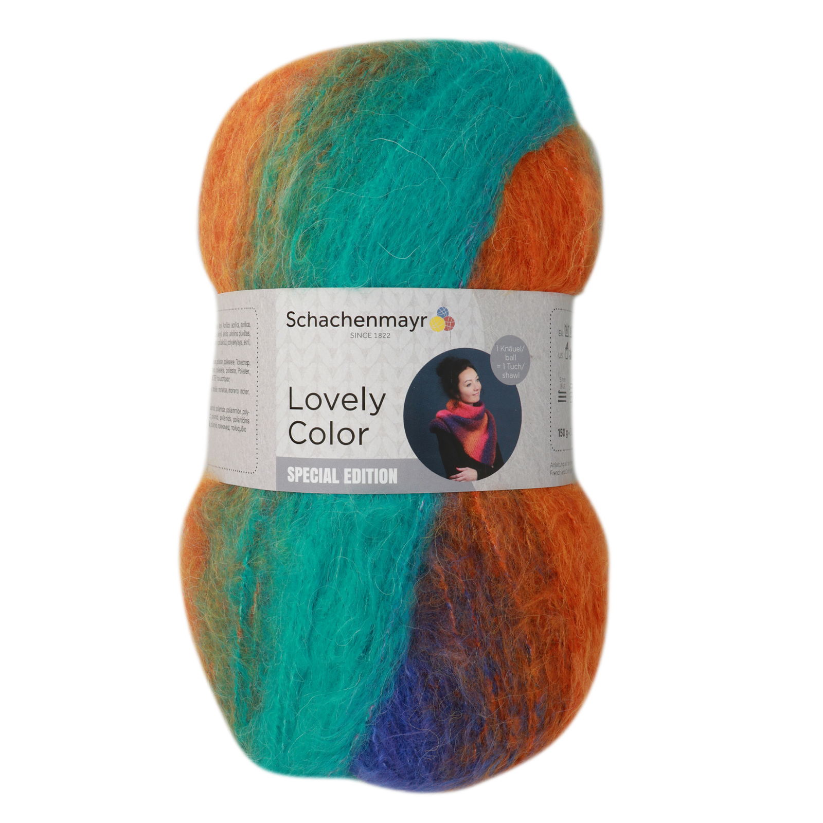lovely color schachenmayr - exotic (00082) - 150gr (330mt) | 1pc