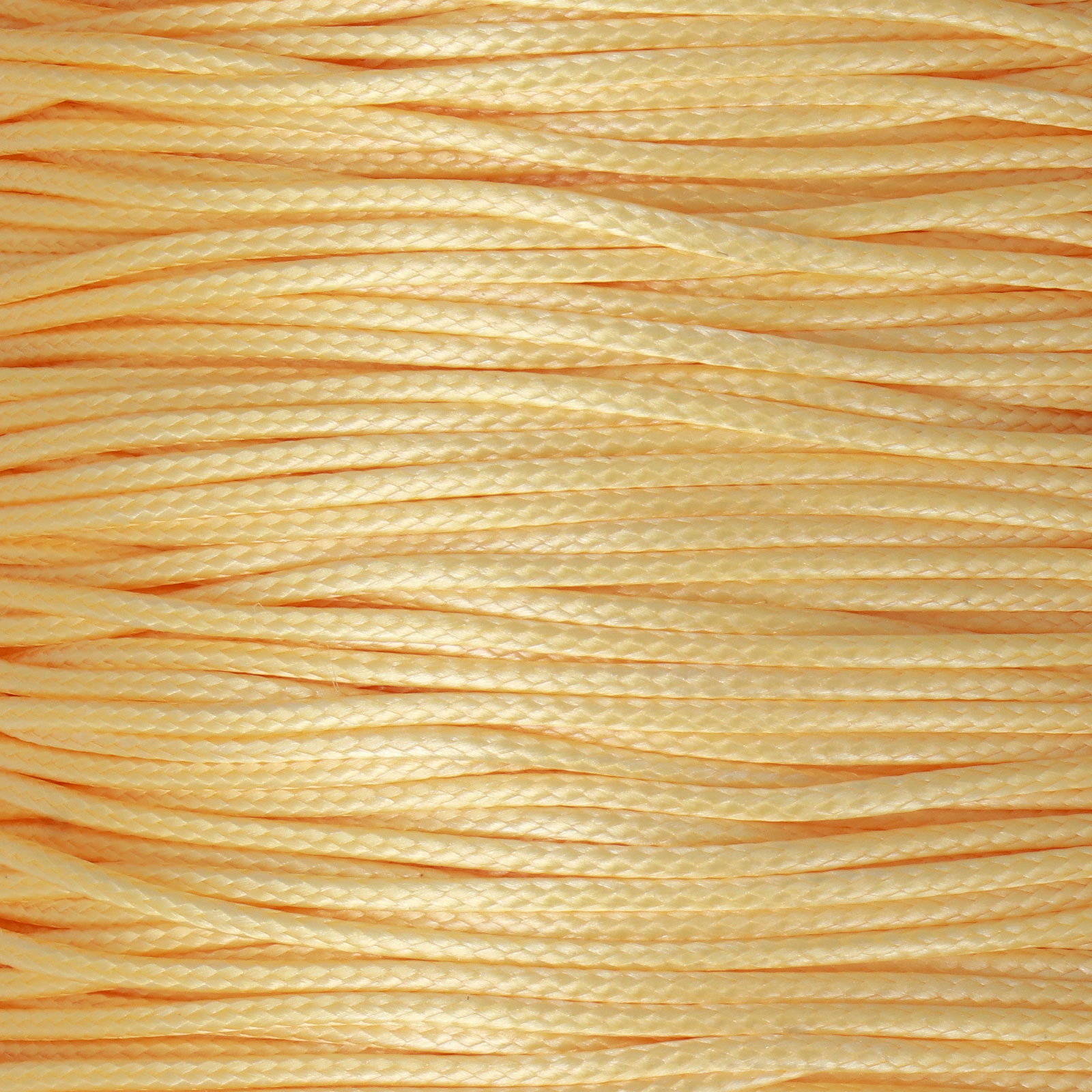 cream waxed synthetic cord 1mm | 20mt