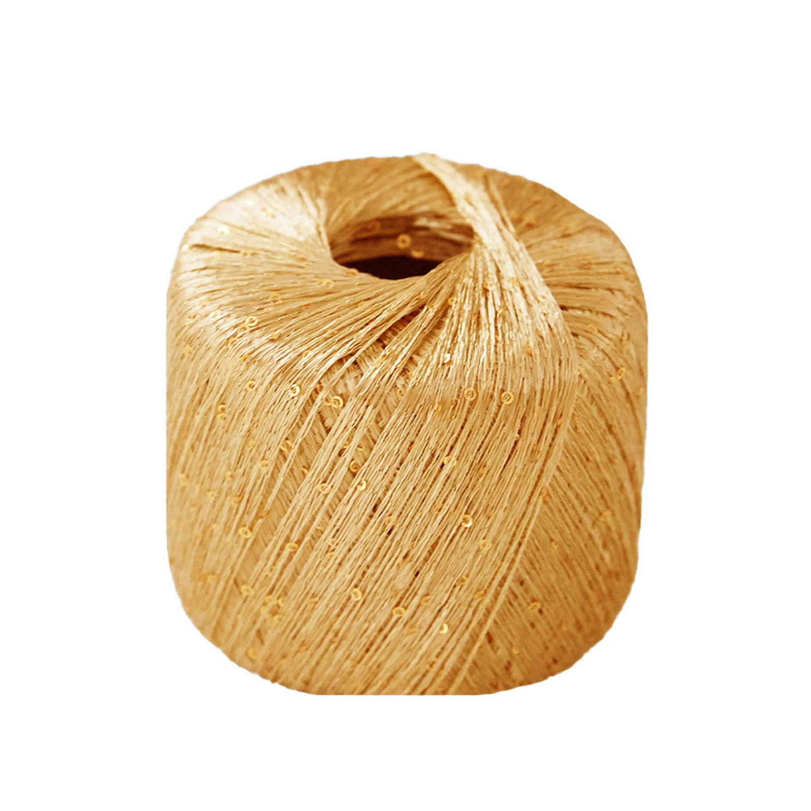 lana gatto paillettes - ocher (330789) - 25gr (195mt) | 1pc