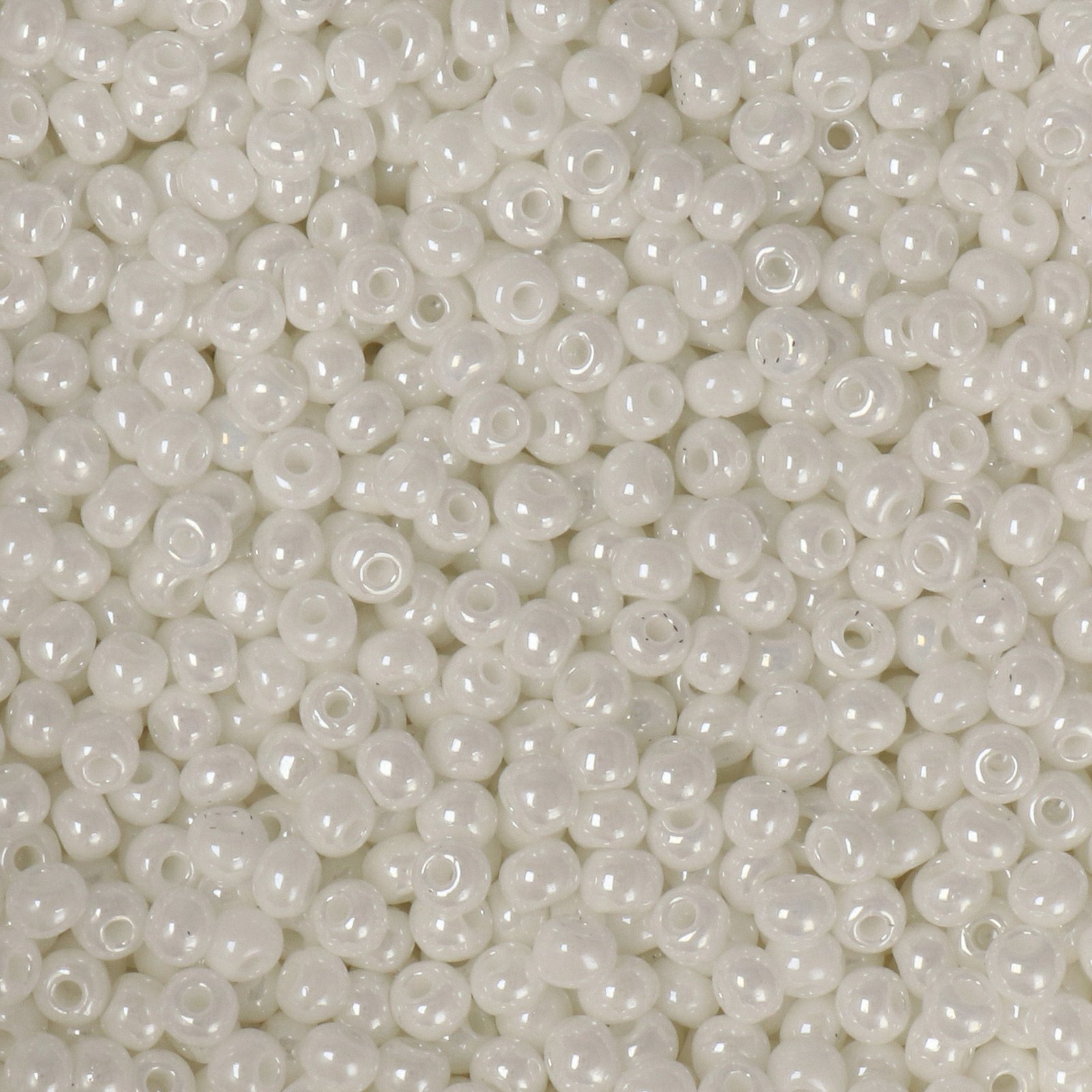 semini by hobbyperline rocailles 8/0 - pearl off white | 30gr