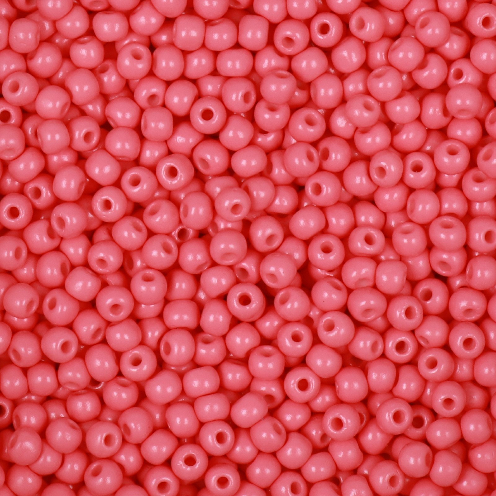 semini by hobbyperline rocailles 8/0 - opaque neon pink | 30gr