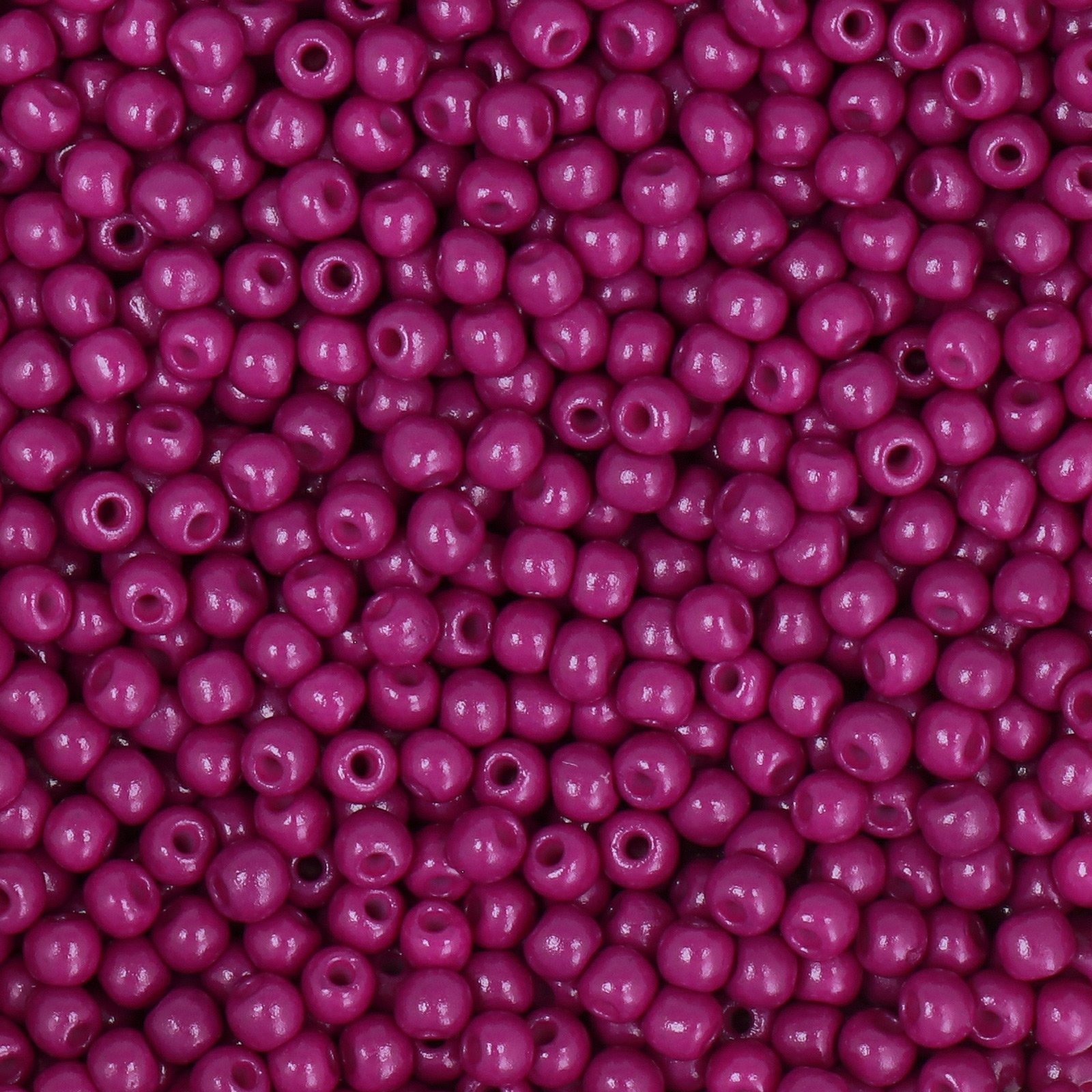 semini by hobbyperline rocailles 8/0 - opaque plum purple | 30gr