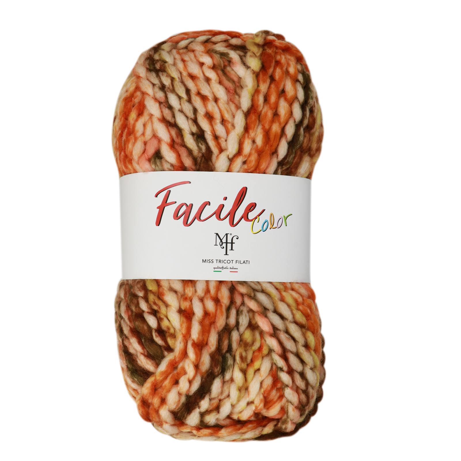 miss tricot filati facile color orange (2) - 150gr (75mt) | 1st
