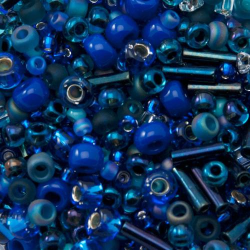 rocailles toho beads mix - mahou-blue/green (3224) | 10gr