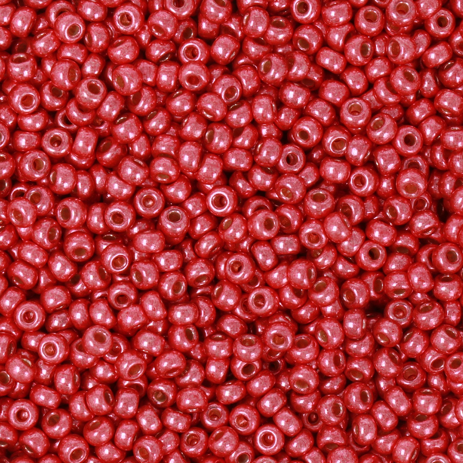 miyuki rocailles 8/0 - duracoat galvanized light cranberry (4211) | 10gr