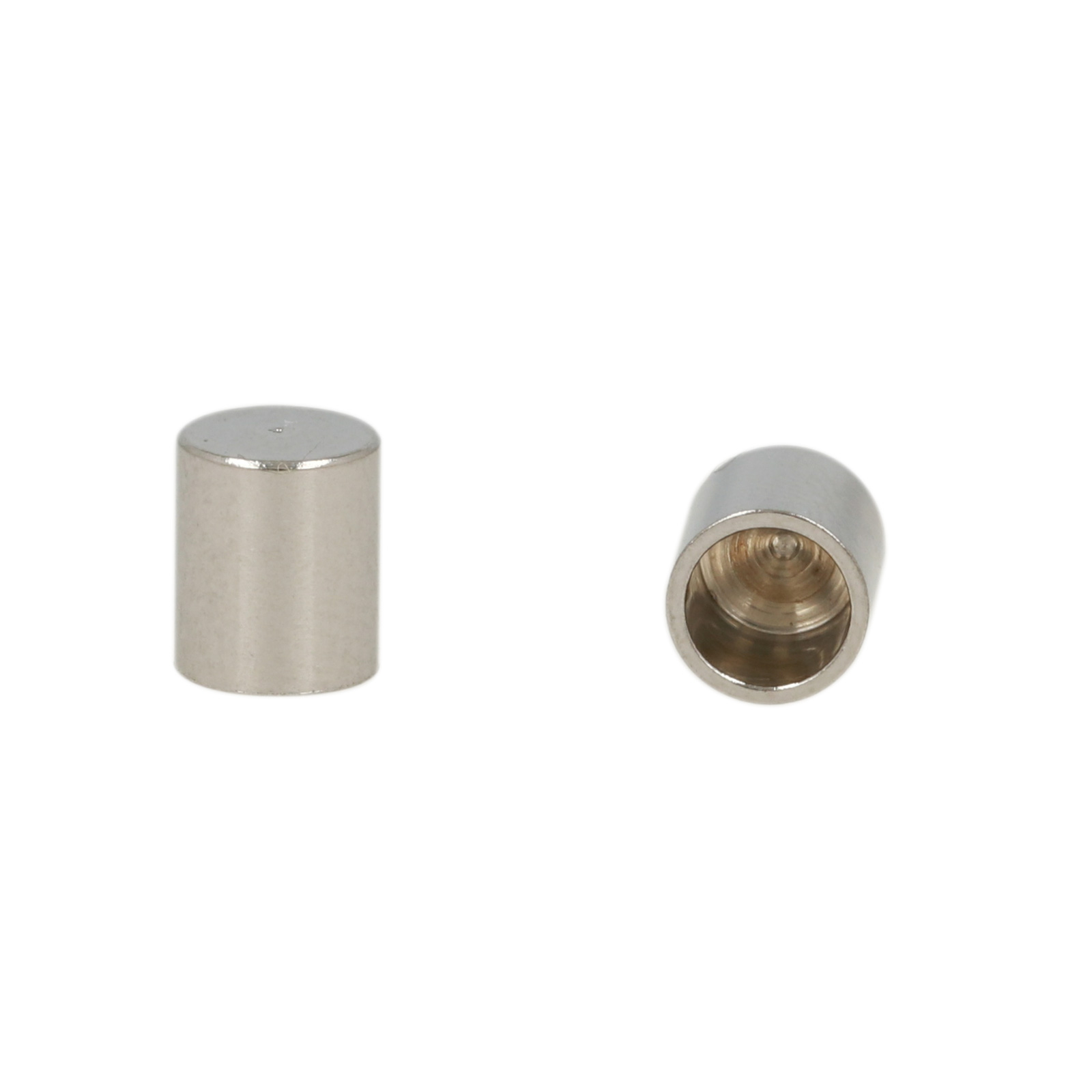 stainless steel crimp end 6x5mm (width 4mm) | 4pc