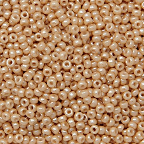 miyuki rocailles 11/0 - opaque ceylon light beige (593) | 10gr