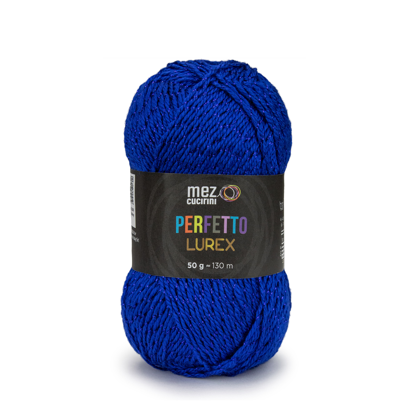 mez cucirini perfetto lurex - blue royal (02200) - 50gr (130mt) | 1pc