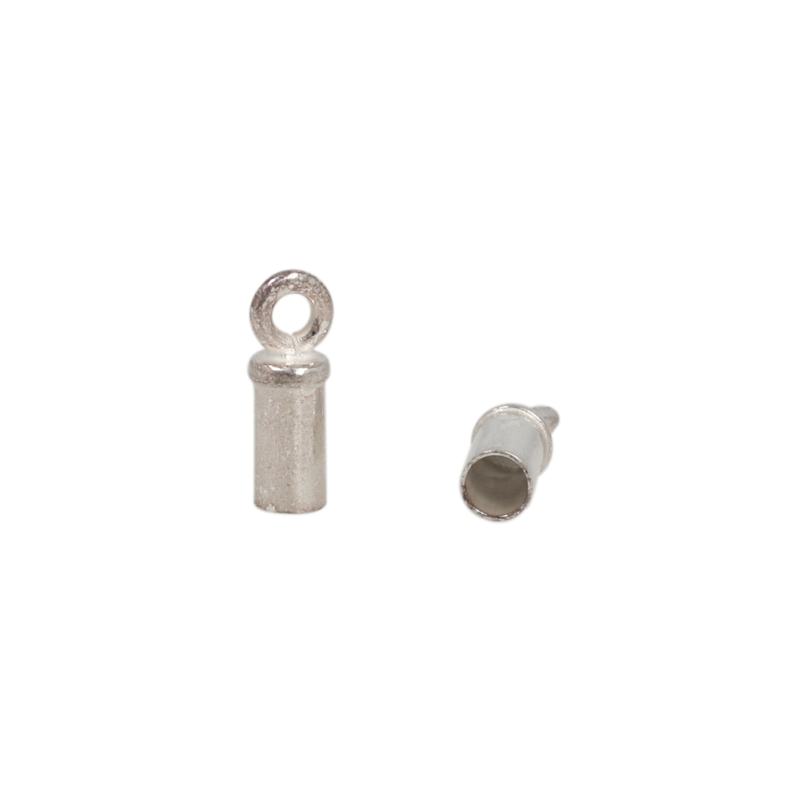 endkappe 925 sterlingsilbe 8x3mm (2mm innendurchmesser) | 4st