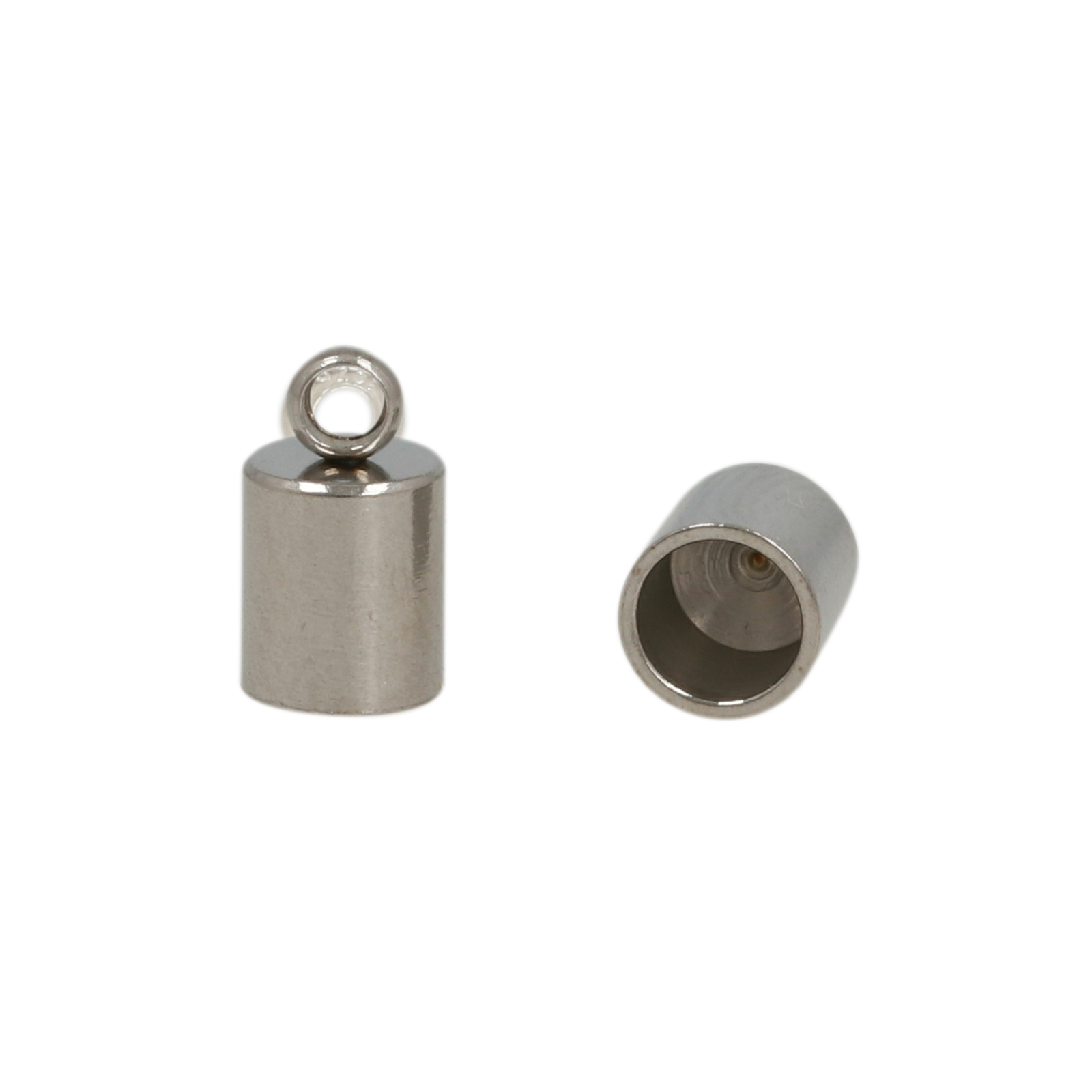 endkappe edelstahl 9x5mm (4mm innendurchmesser) | 6st
