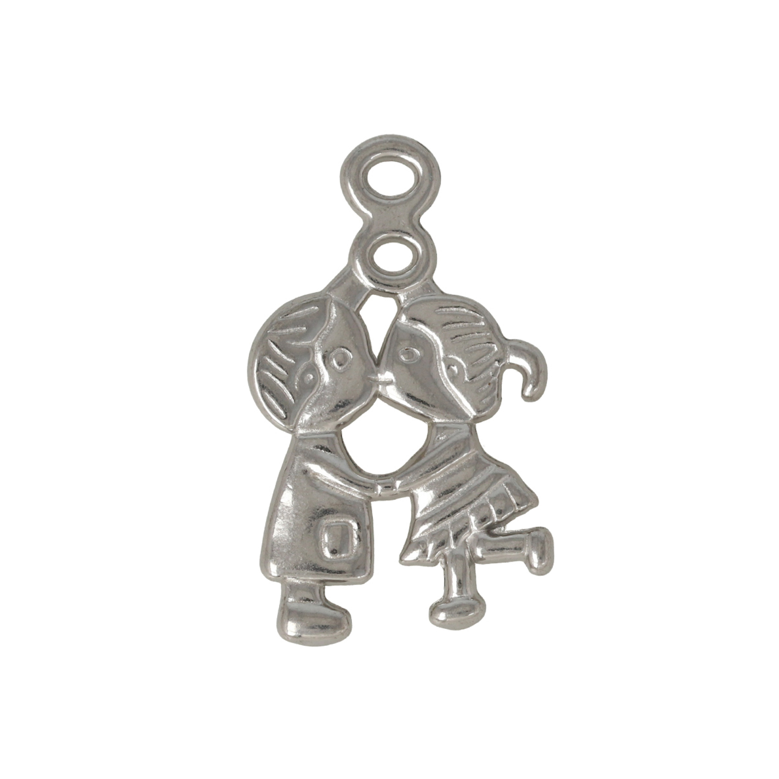 stainless steel unicorn pendant 22,5x17mm | 2pc