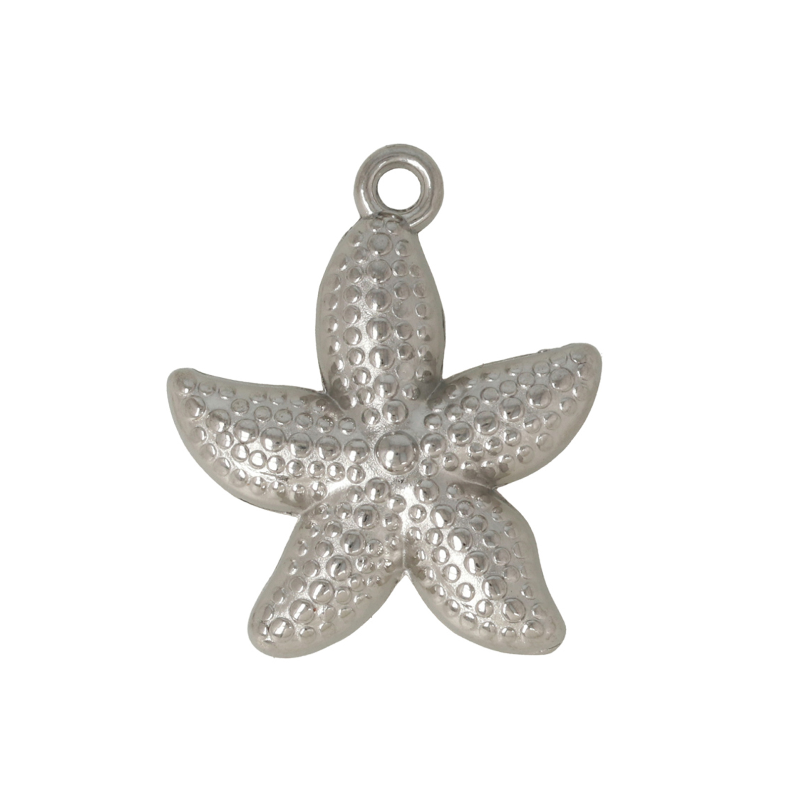 stainless steel starfish pendant 20mm | 2pc