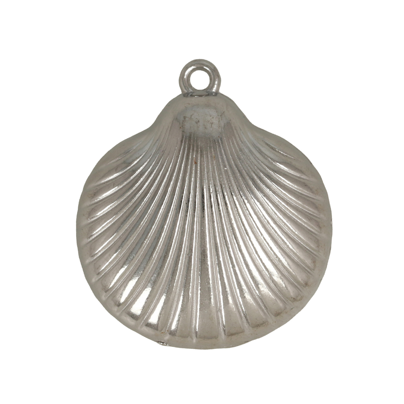 stainless steel shell pendant 25mm | 2pc