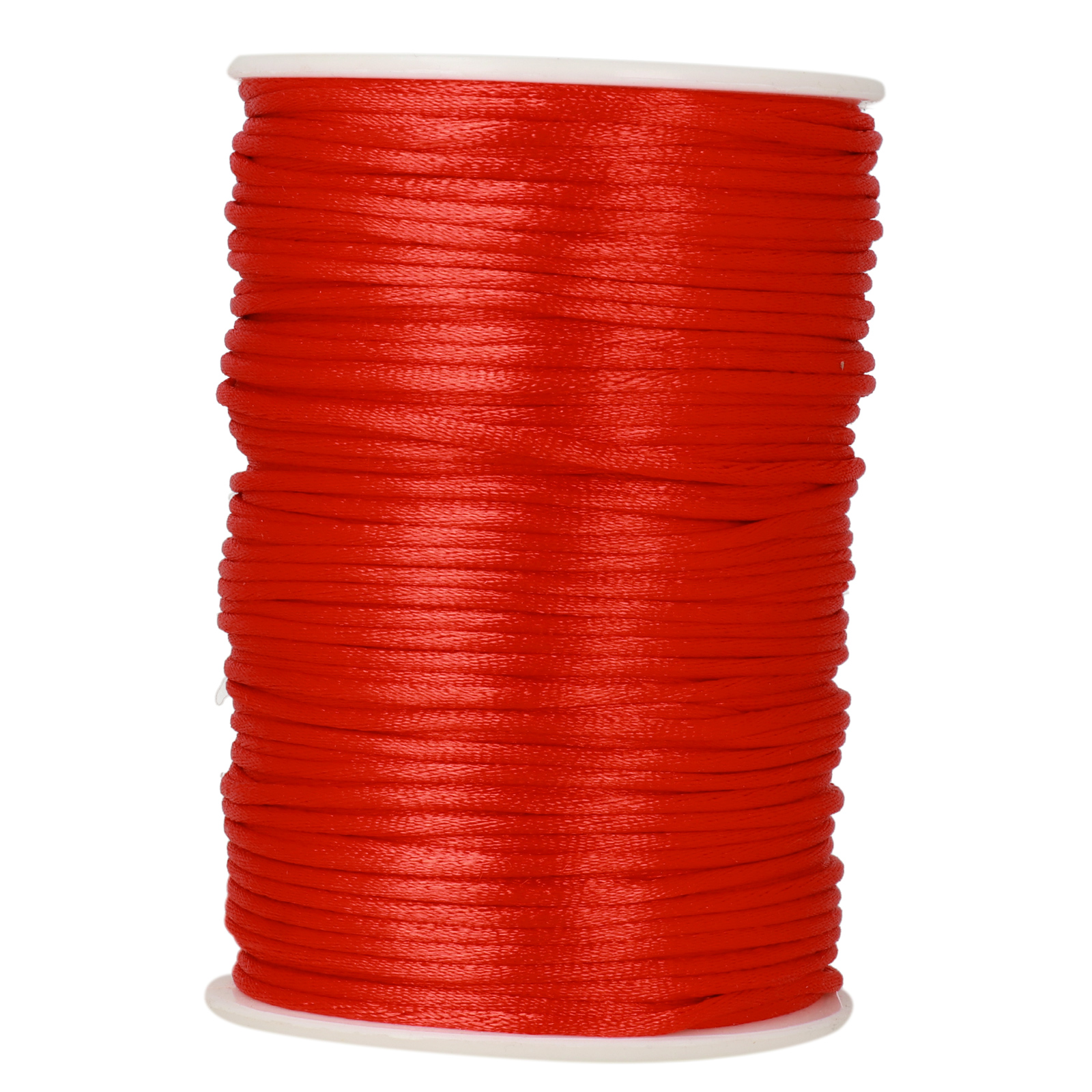 red rattail cord 2mm | 20mt