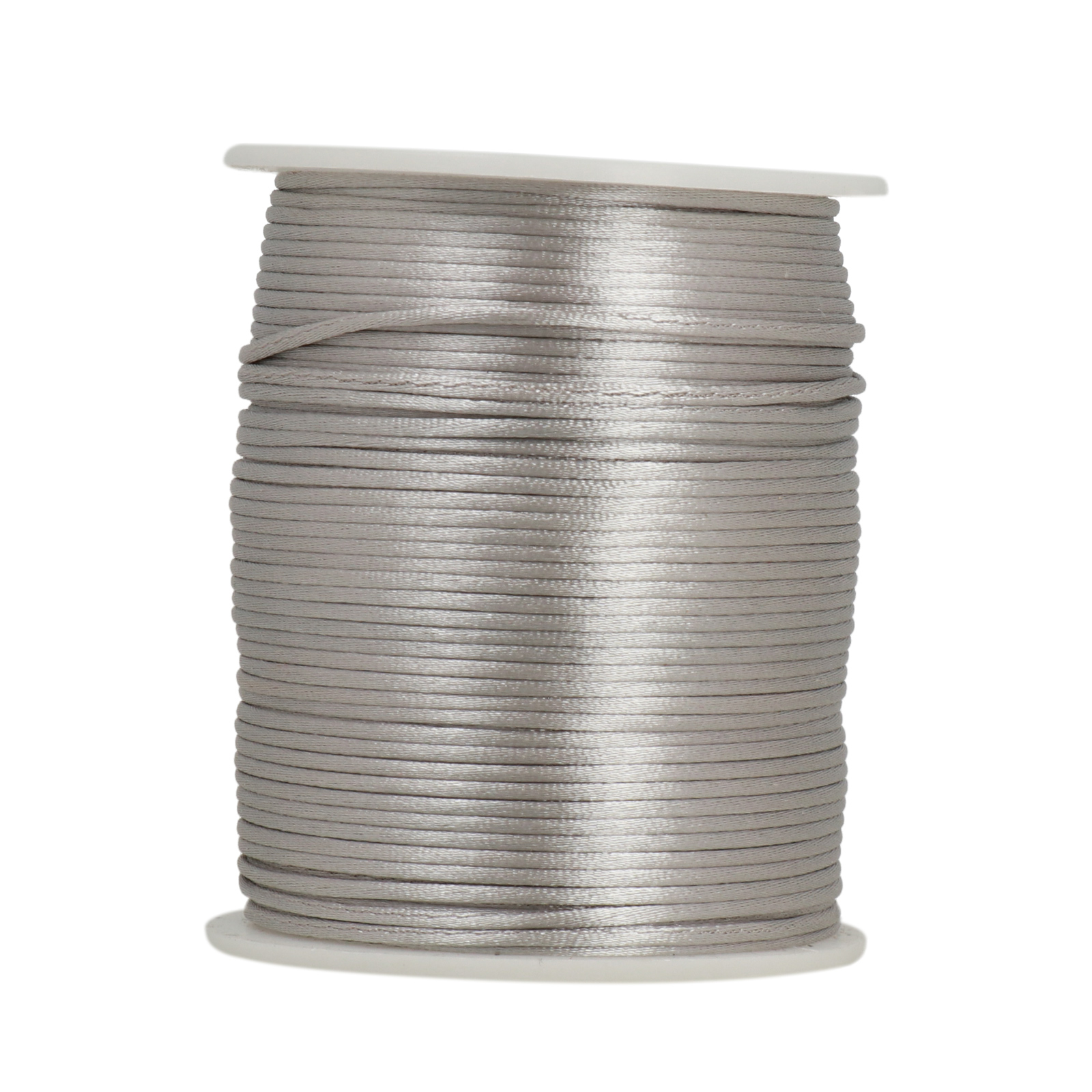 silver rattail cord 1,5mm | 20mt