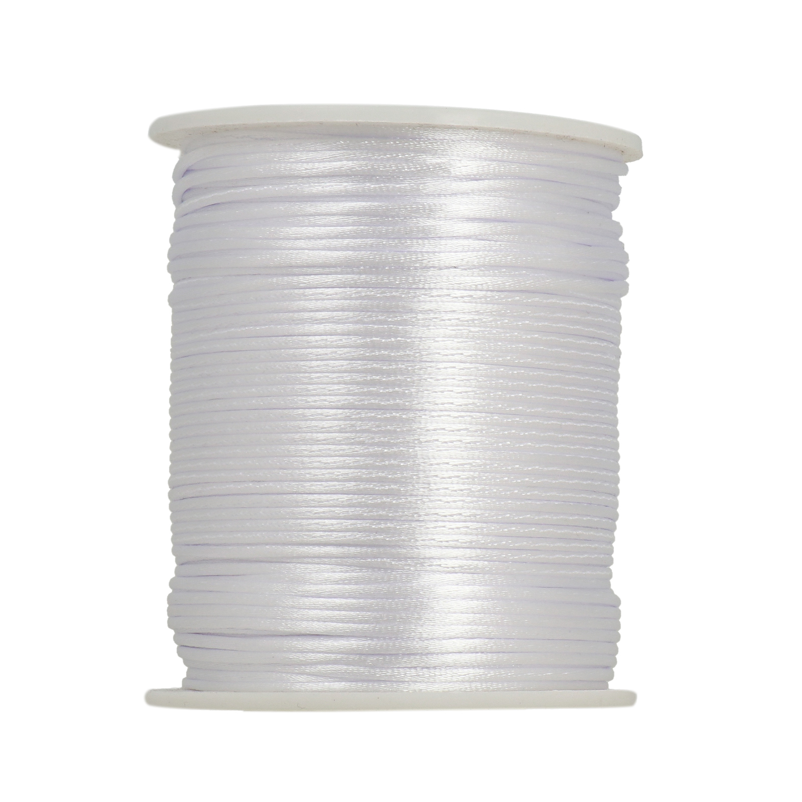 white rattail cord 1,5mm | 20mt