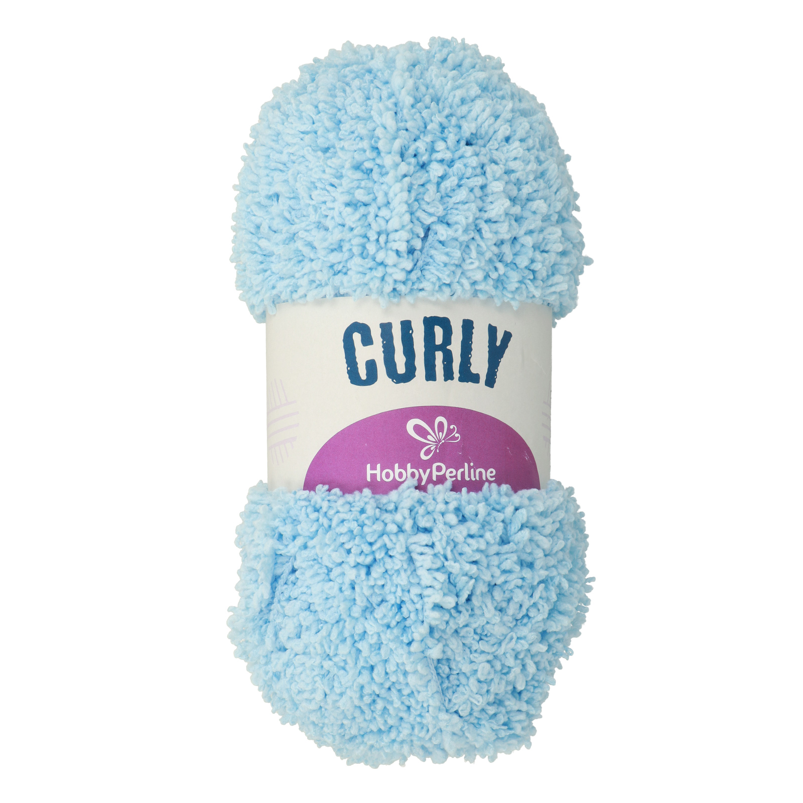 hobbyperline curly - light blue (3206) - 100gr (100mt) | 1pc