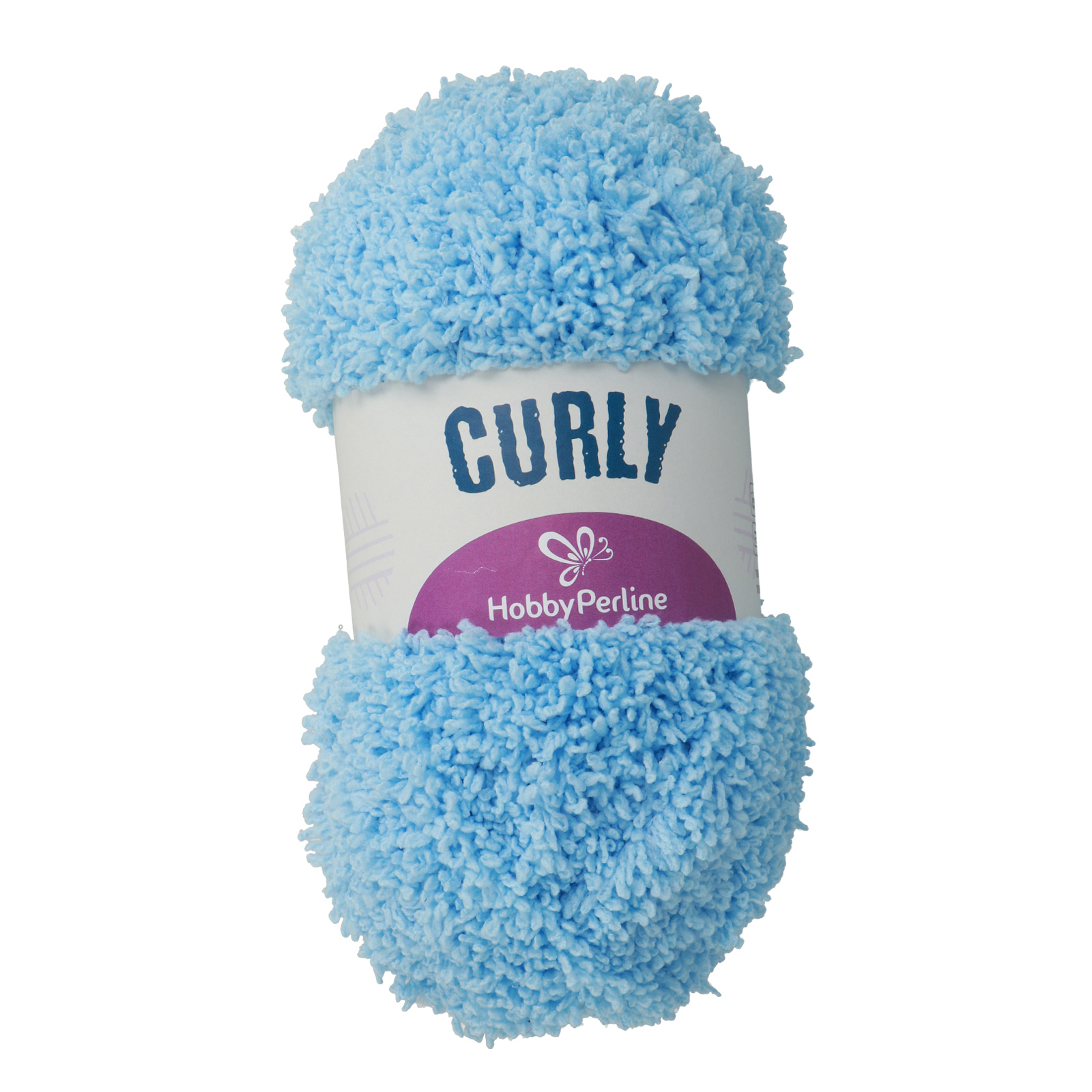 hobbyperline curly - light blue (3209) - 100gr (100mt) | 1pc