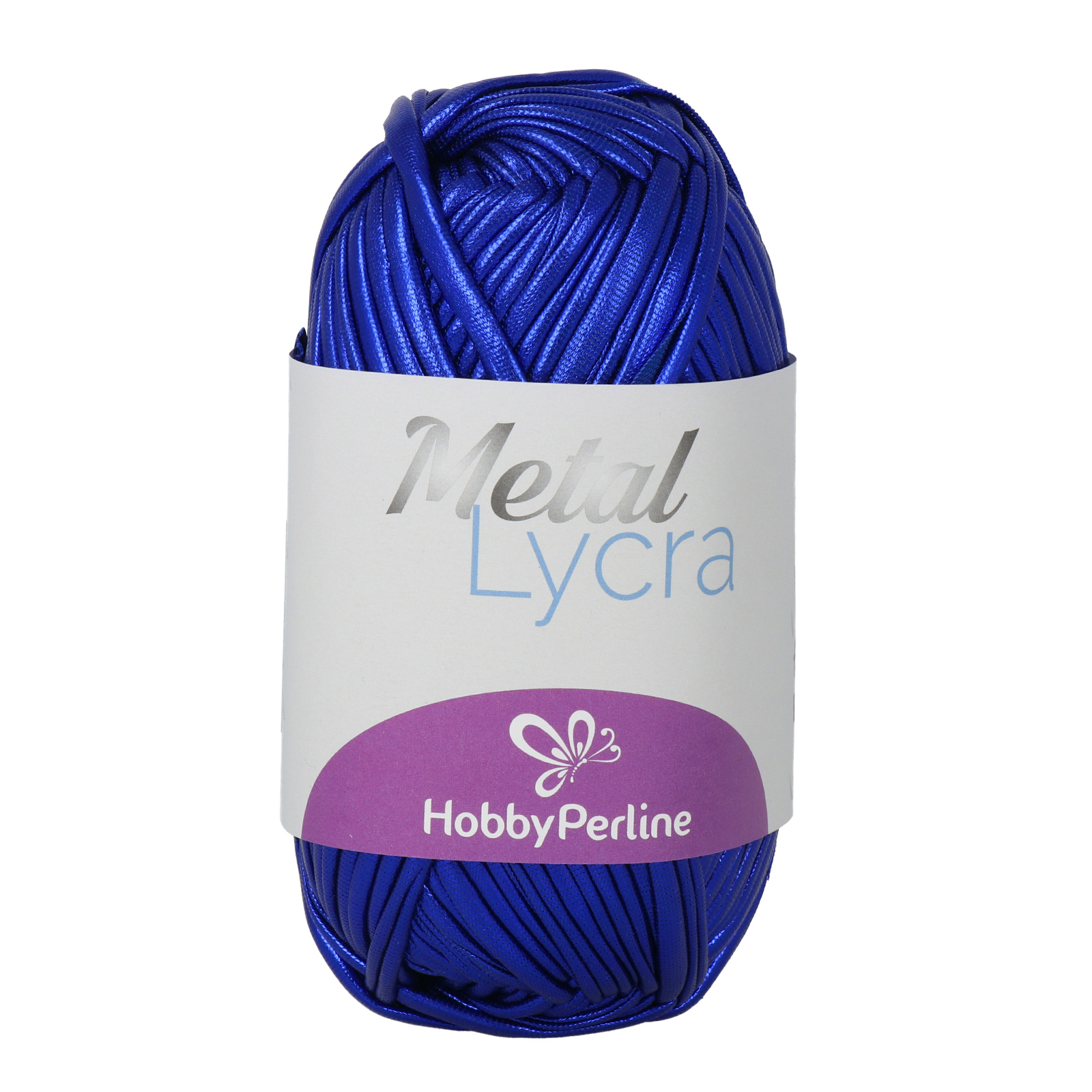 hobbybag metal lycra - electric blue - 100gr (45mt) | 1pc