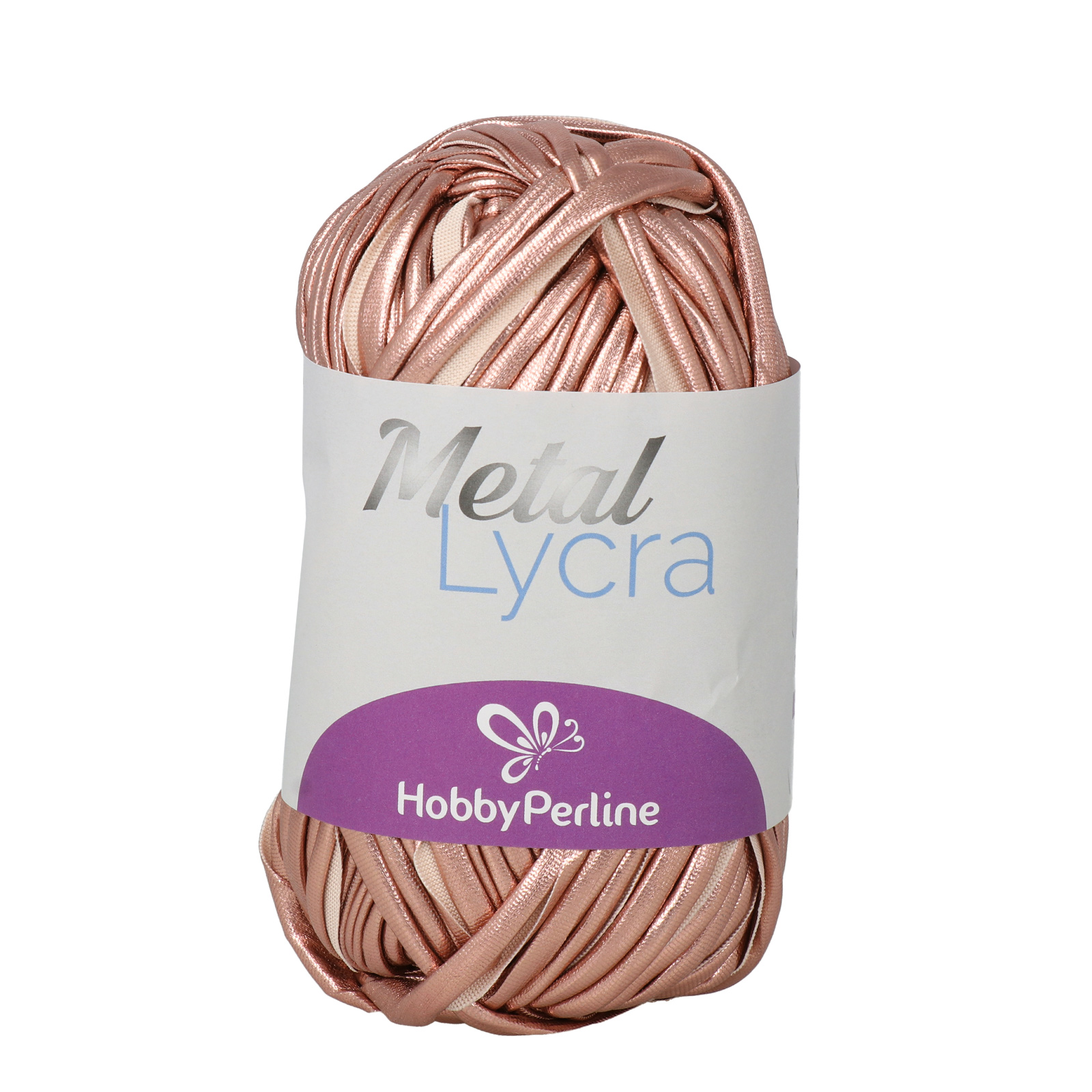 hobbybag metal lycra - blush - 100gr (45mt) | 1pc