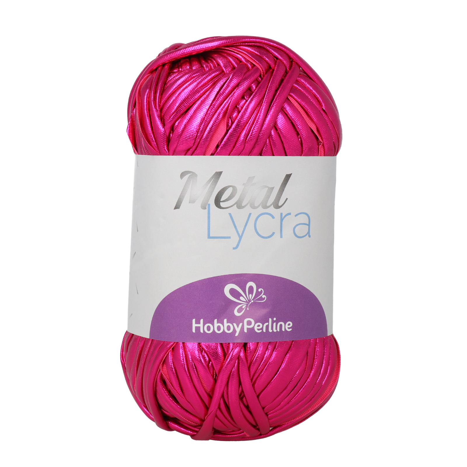 hobbybag metal lycra - fuchsia - 100gr (45mt) | 1pc