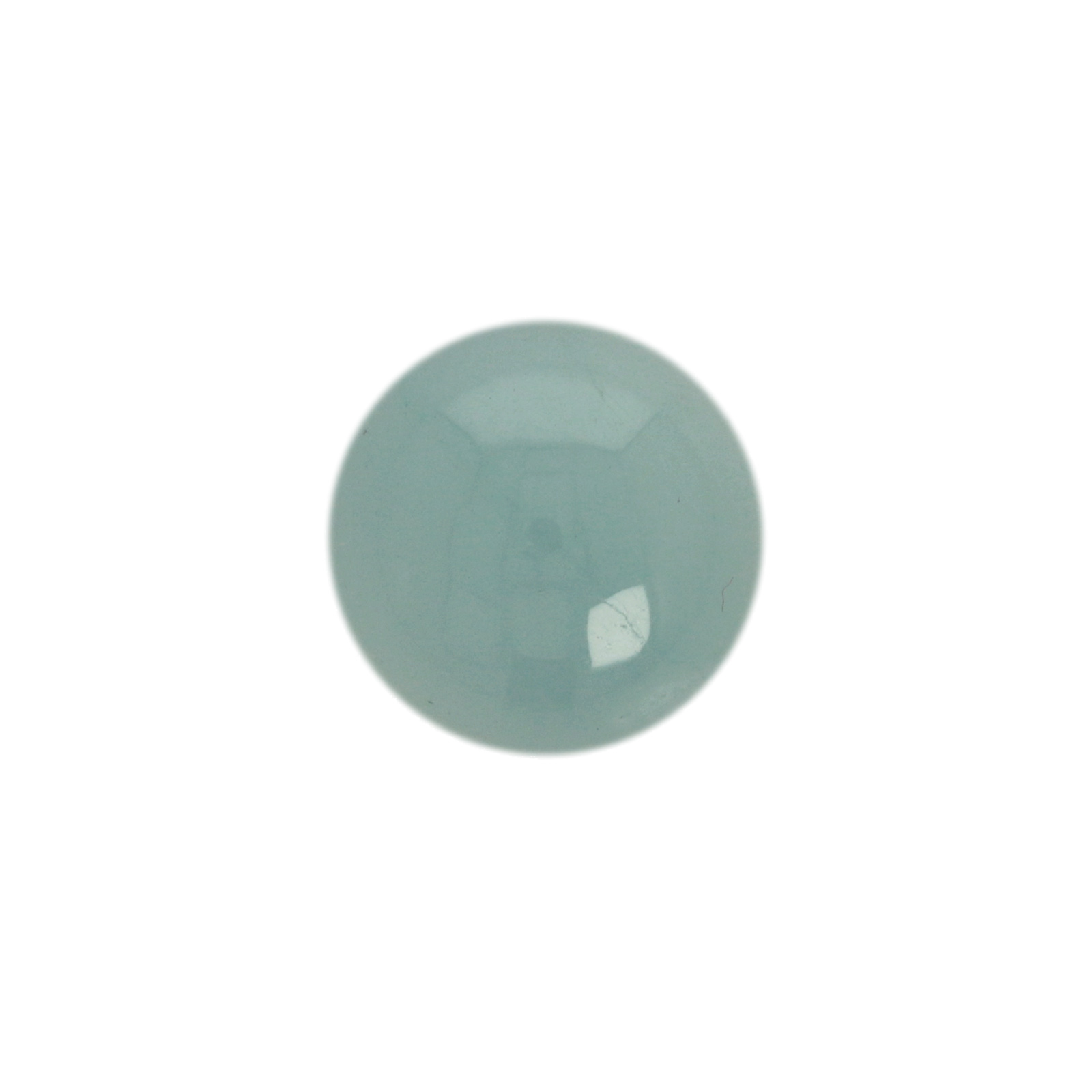 aquamarine cabochon smooth round 12mm | 1pc