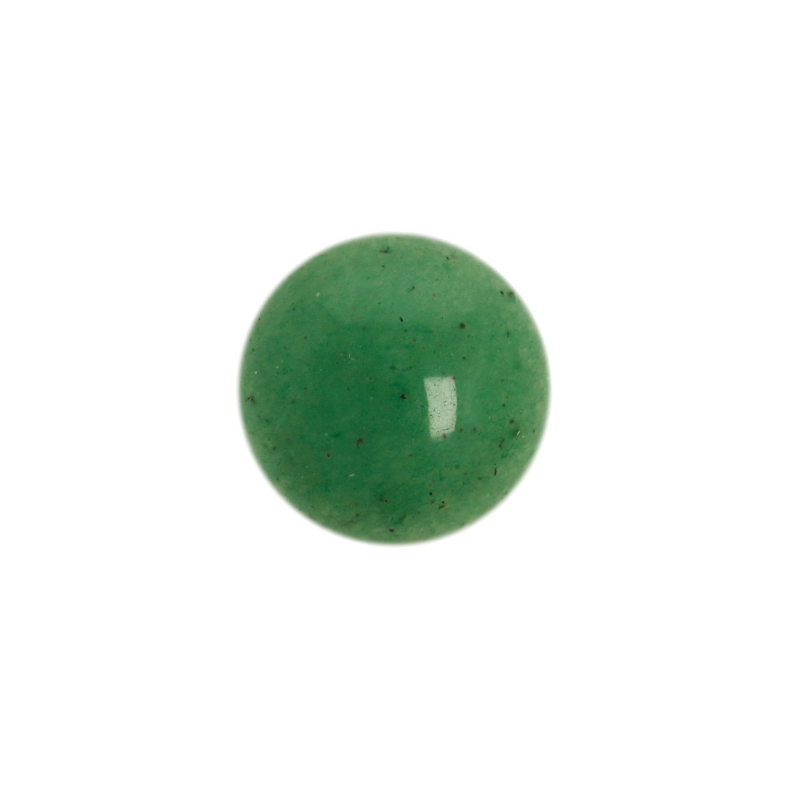 cabochon grüner aventurin glatt runde 12mm | 2st