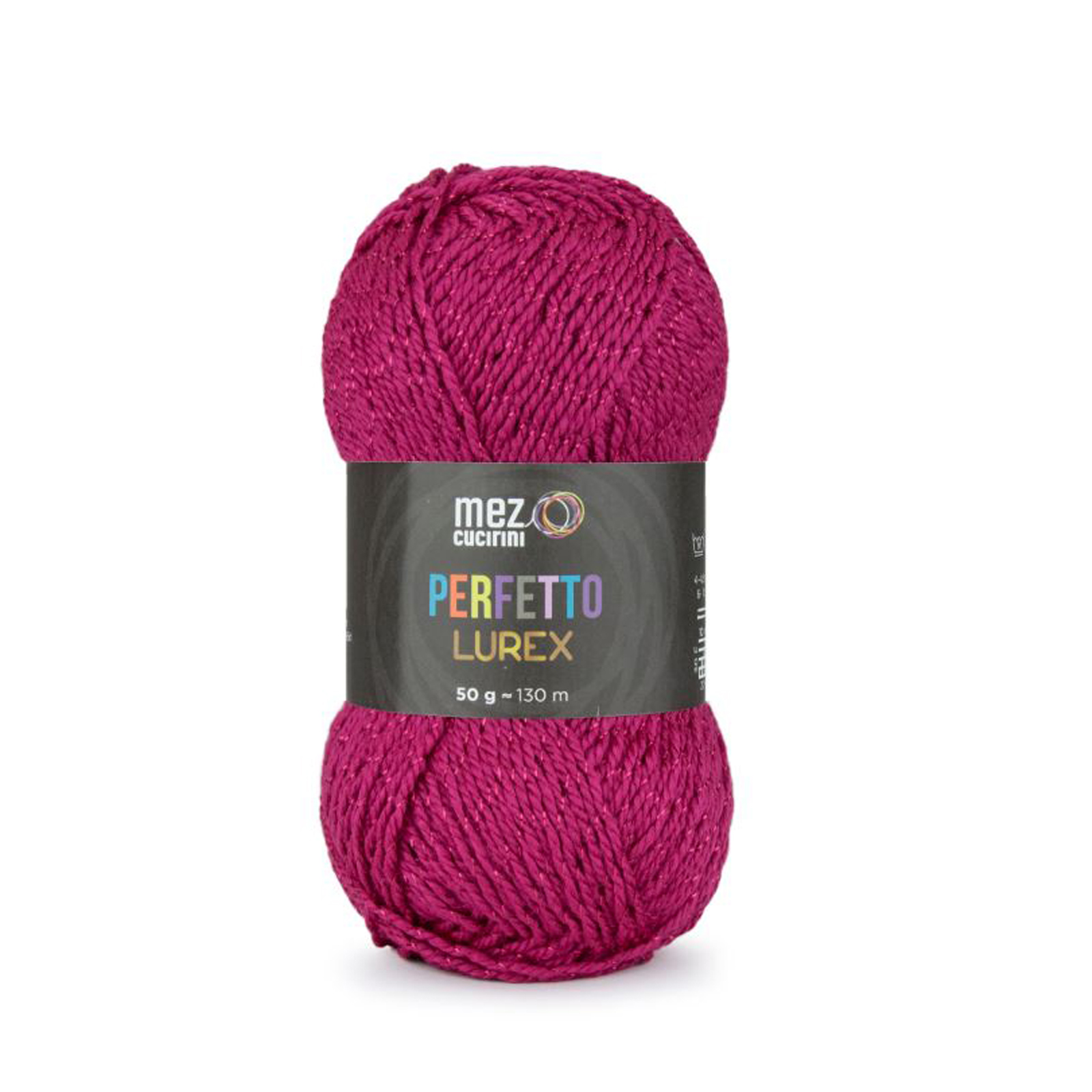 mez cucirini perfetto lurex - cyclamen (02150) - 50gr (130mt) | 1pc