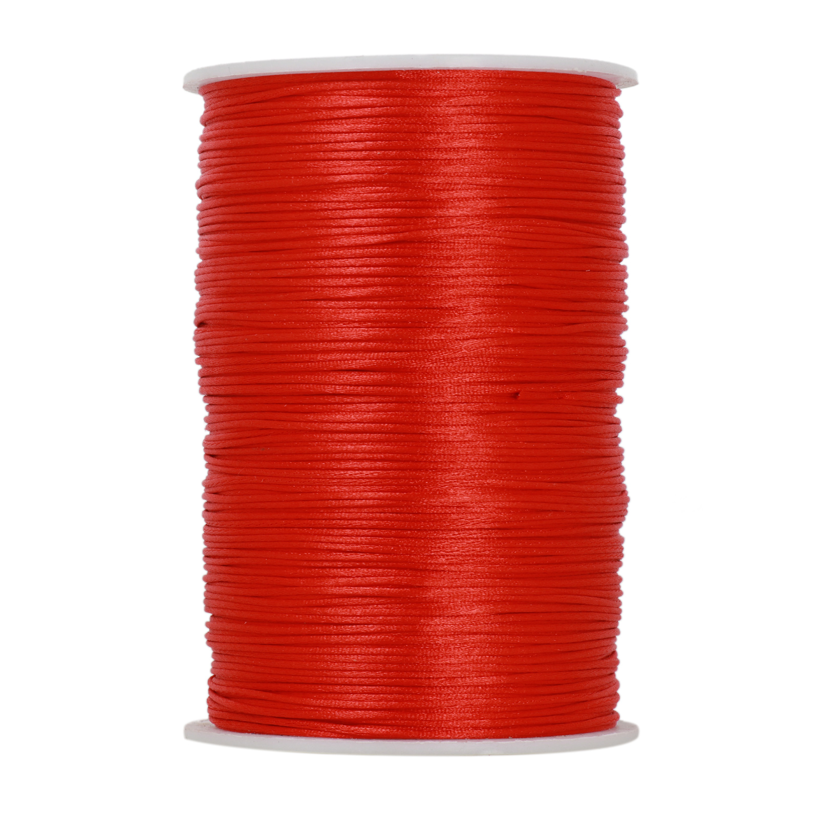 red rattail cord 1mm | 20mt