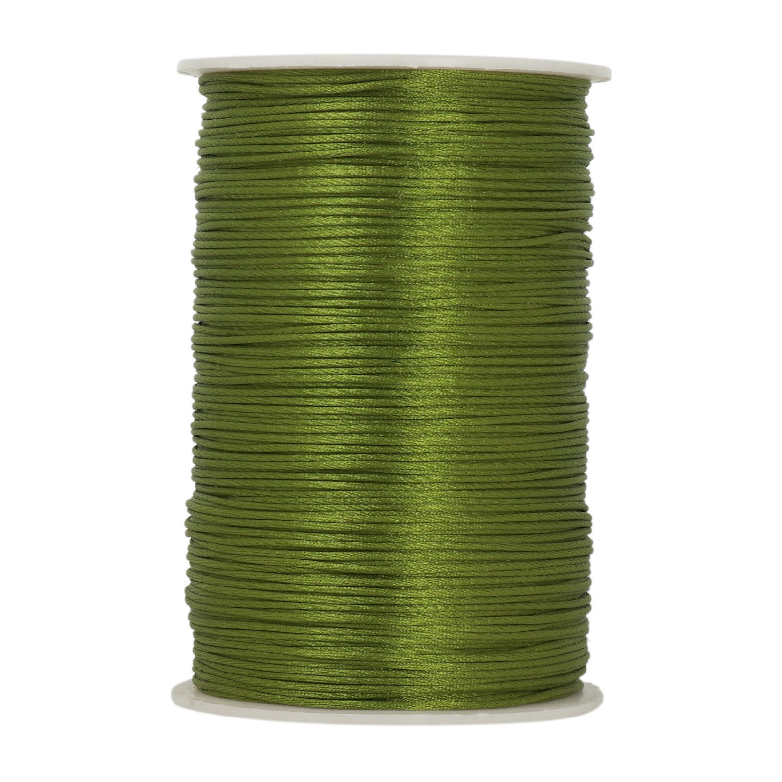 green rattail cord 1mm | 20mt