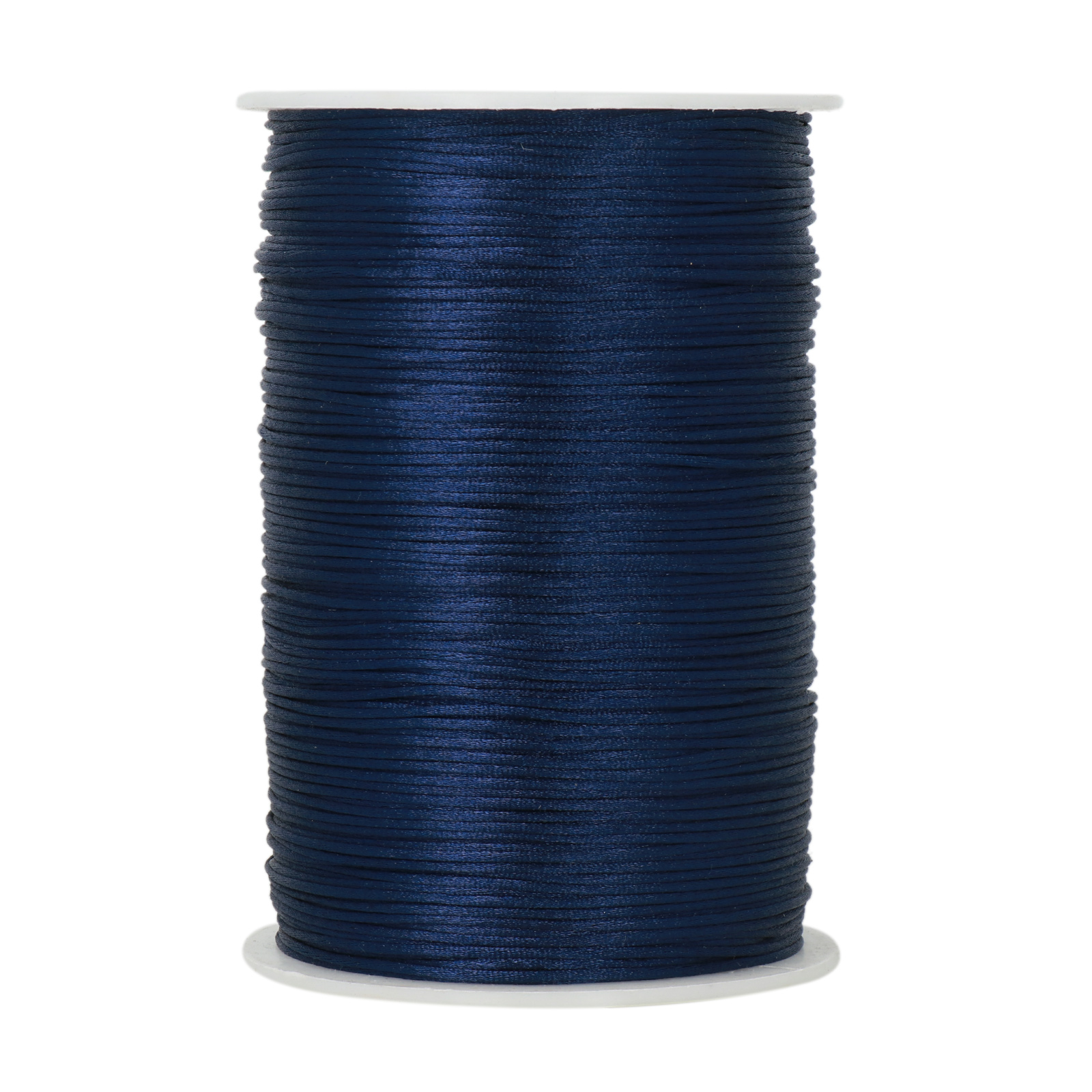 navy blue rattail cord 1mm | 20mt