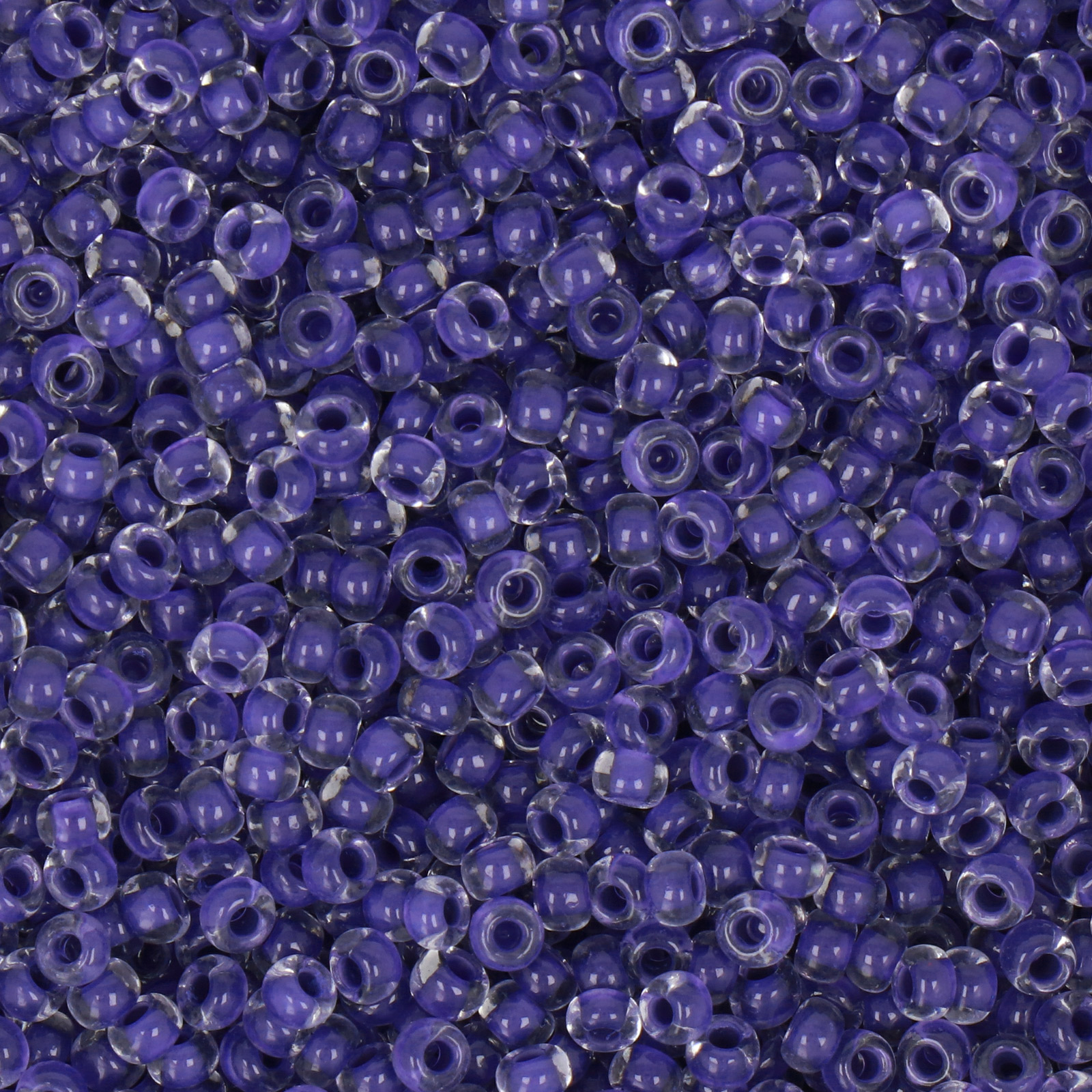 preciosa seed bead rocailles 8/0 terra intensive lilac lined | 20gr