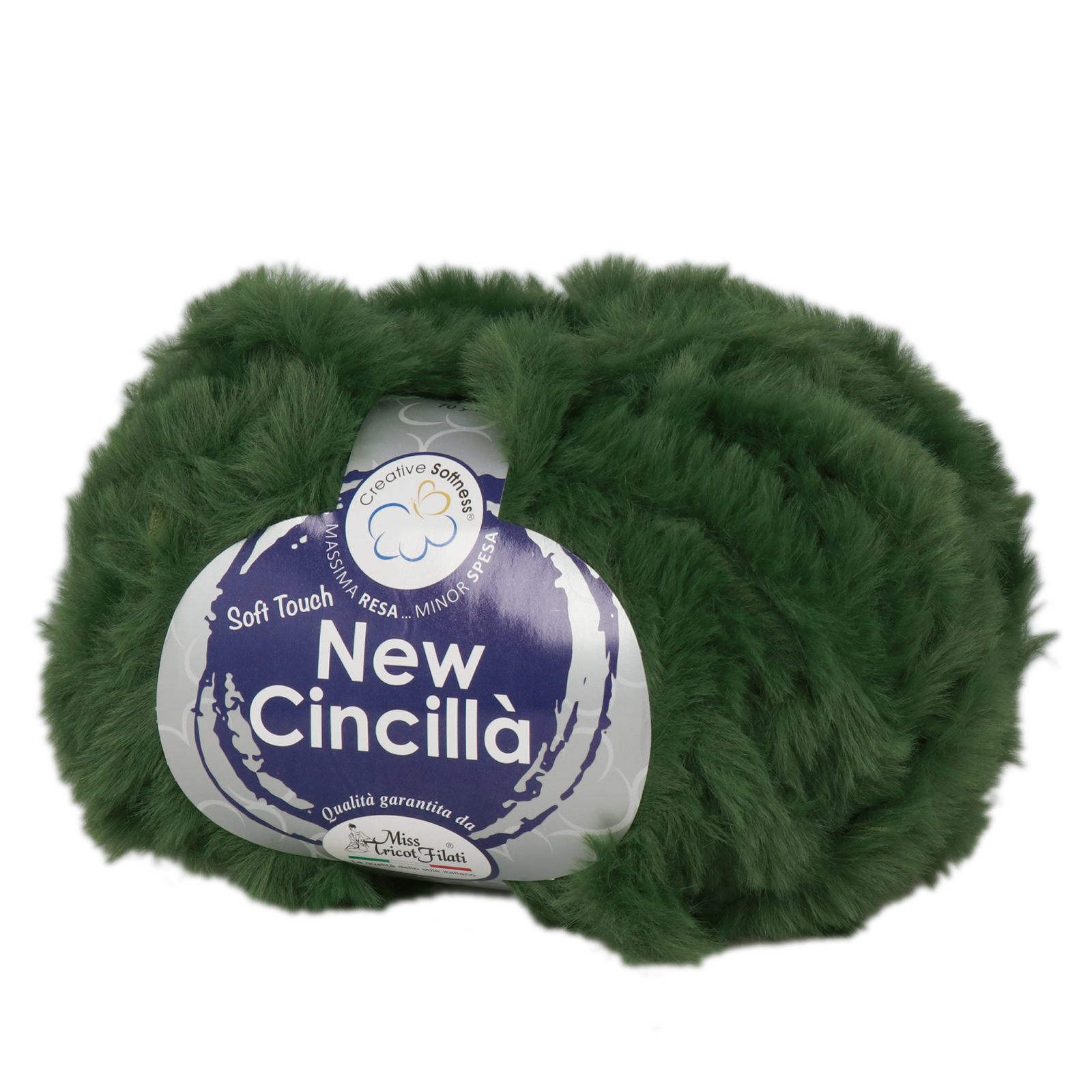 miss tricot new cincillà olive (244) - 100gr (65mt) | 1pc