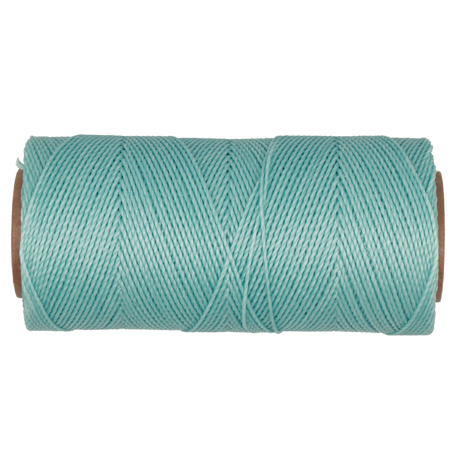 linhasita waxed polyester cord - light blue (605) 1mm - 100gr spool (aprox. 180mt) | 1pc