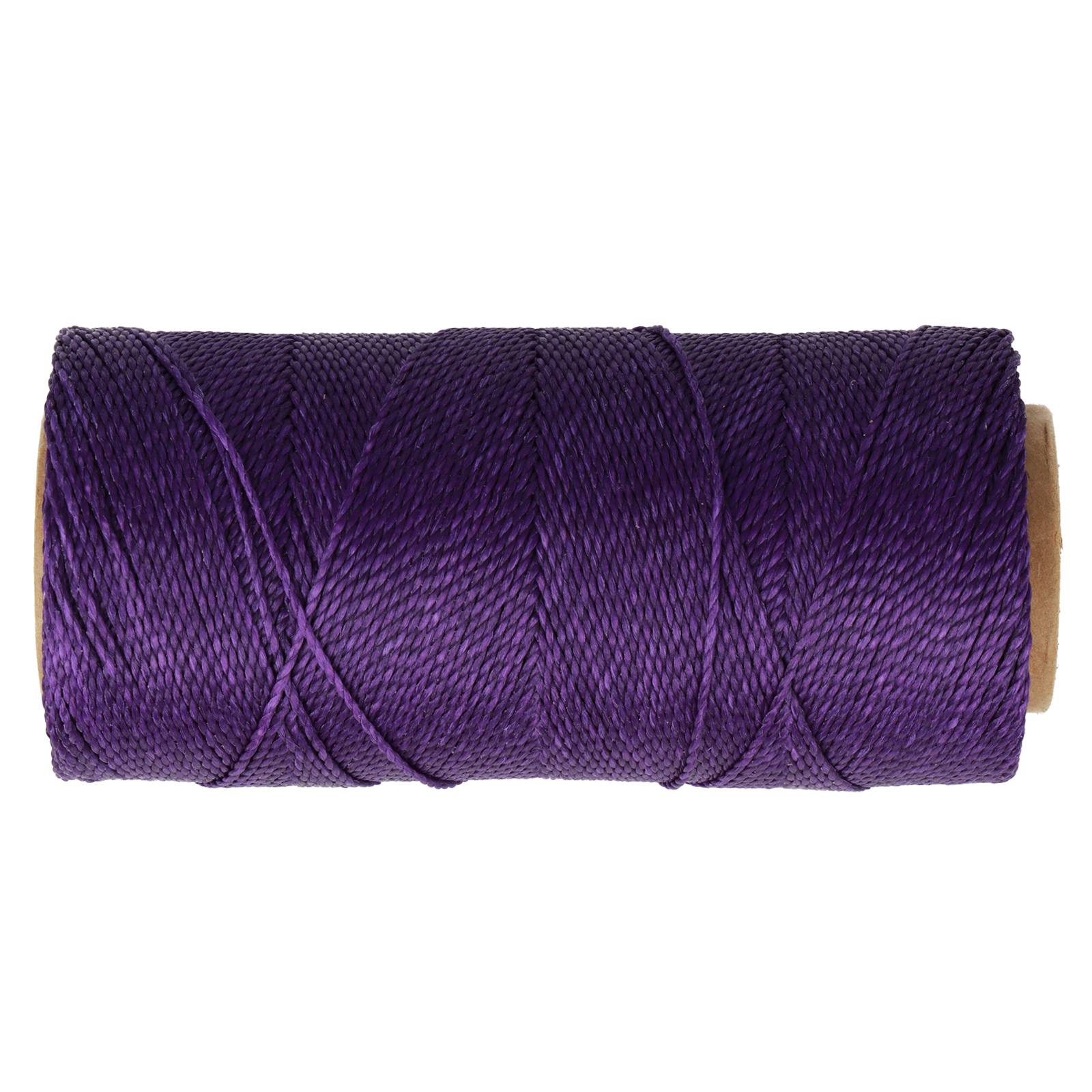 linhasita waxed polyester cord - purple (332) 1mm - 100gr spool (aprox. 180mt) | 1pc
