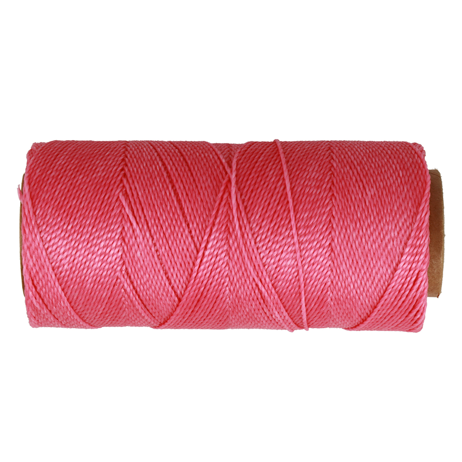 linhasita waxed polyester cord - rose (915/tuttifrutti) 1mm - 100gr spool (aprox. 164mt) | 1pc